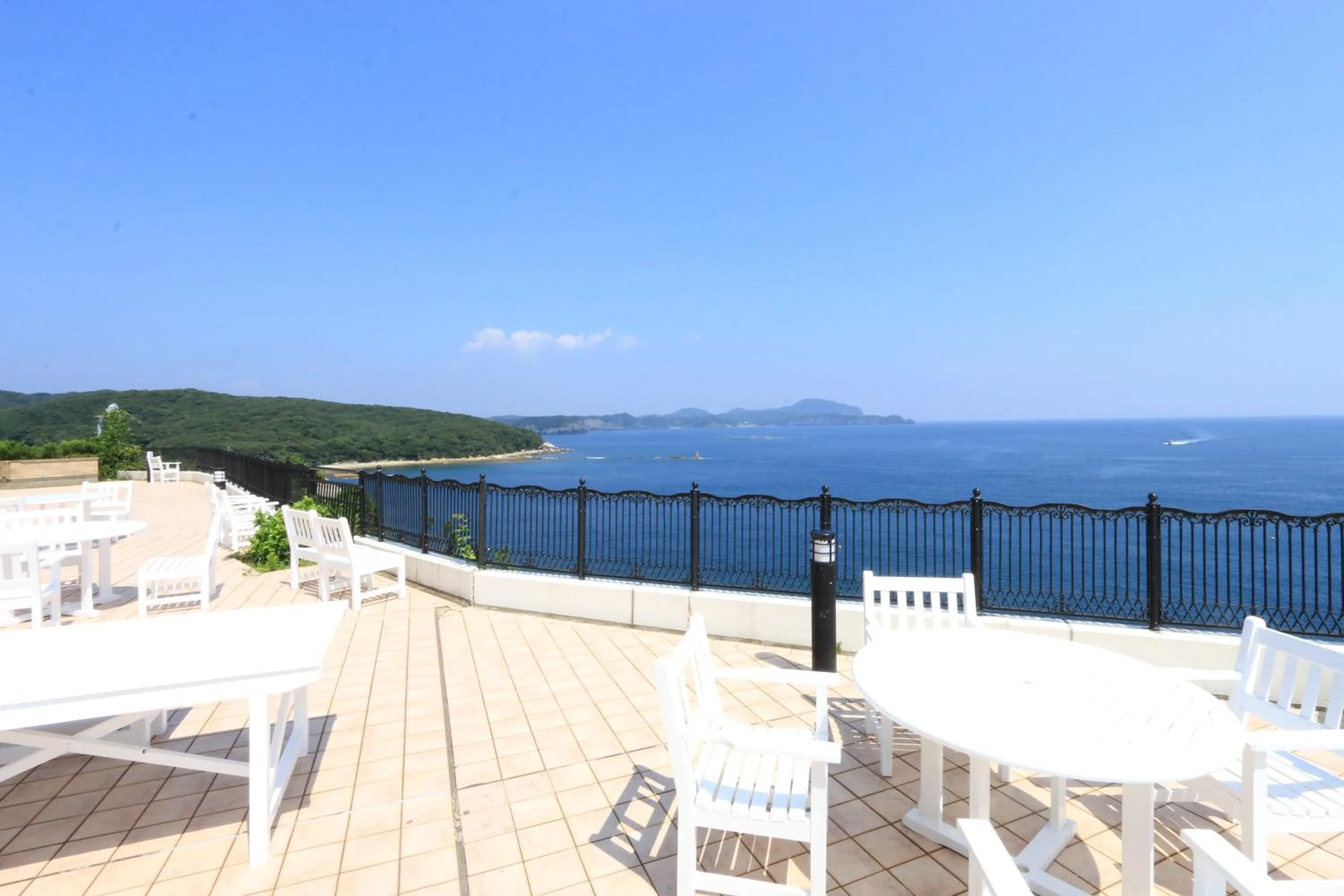 Balcony/Terrace in Tsushima Grand Hotel