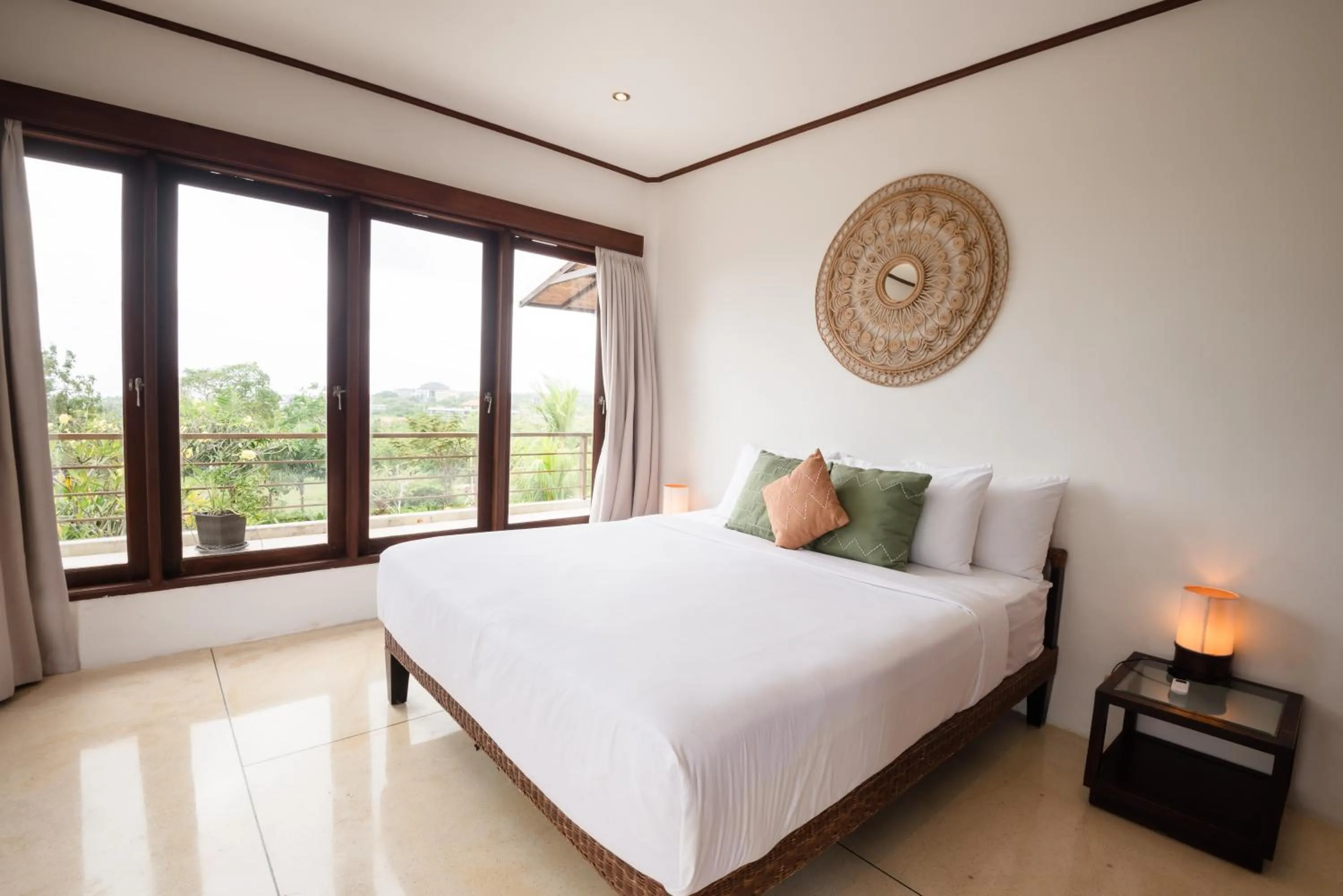Bed in Dream View Villa