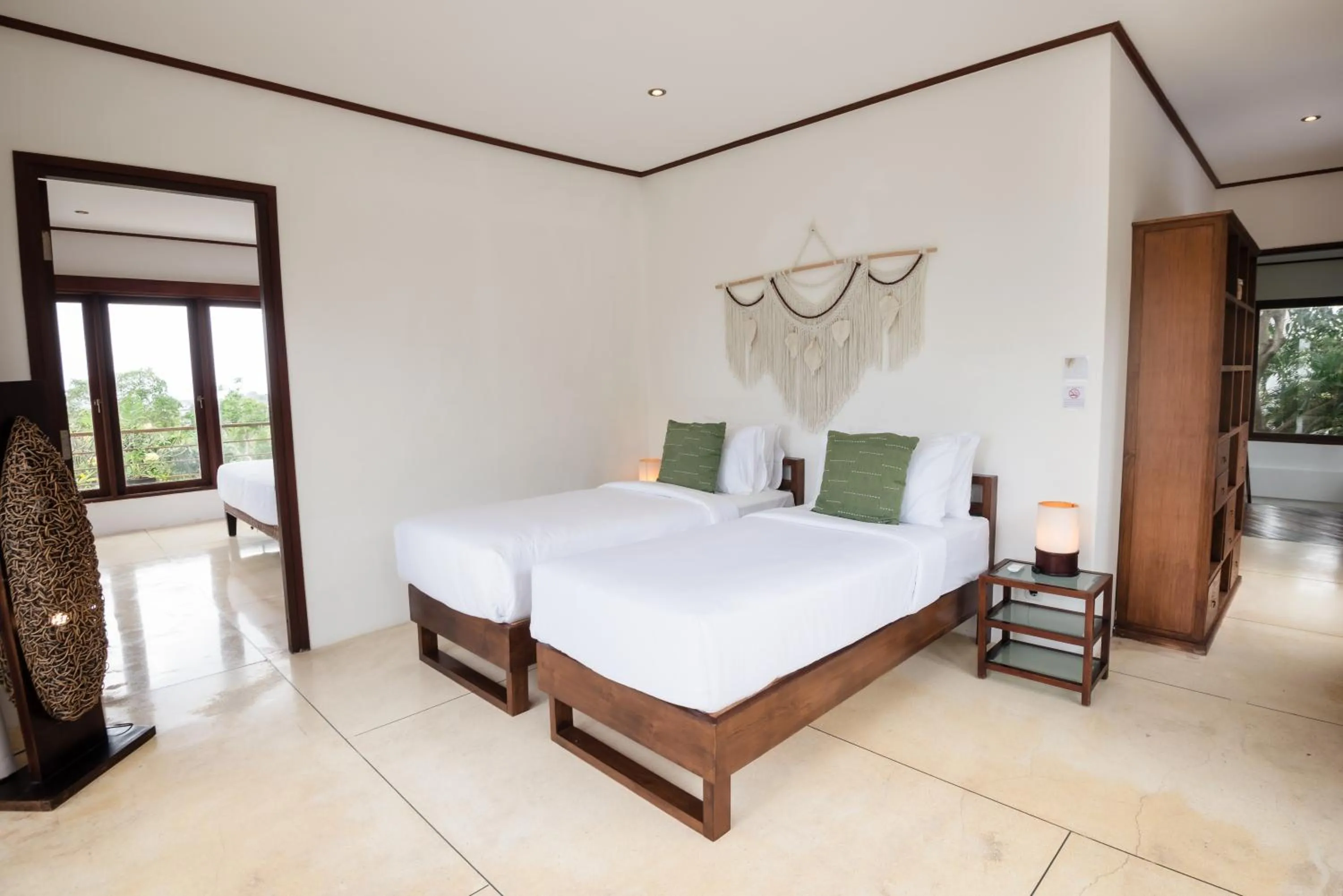 Bed in Dream View Villa