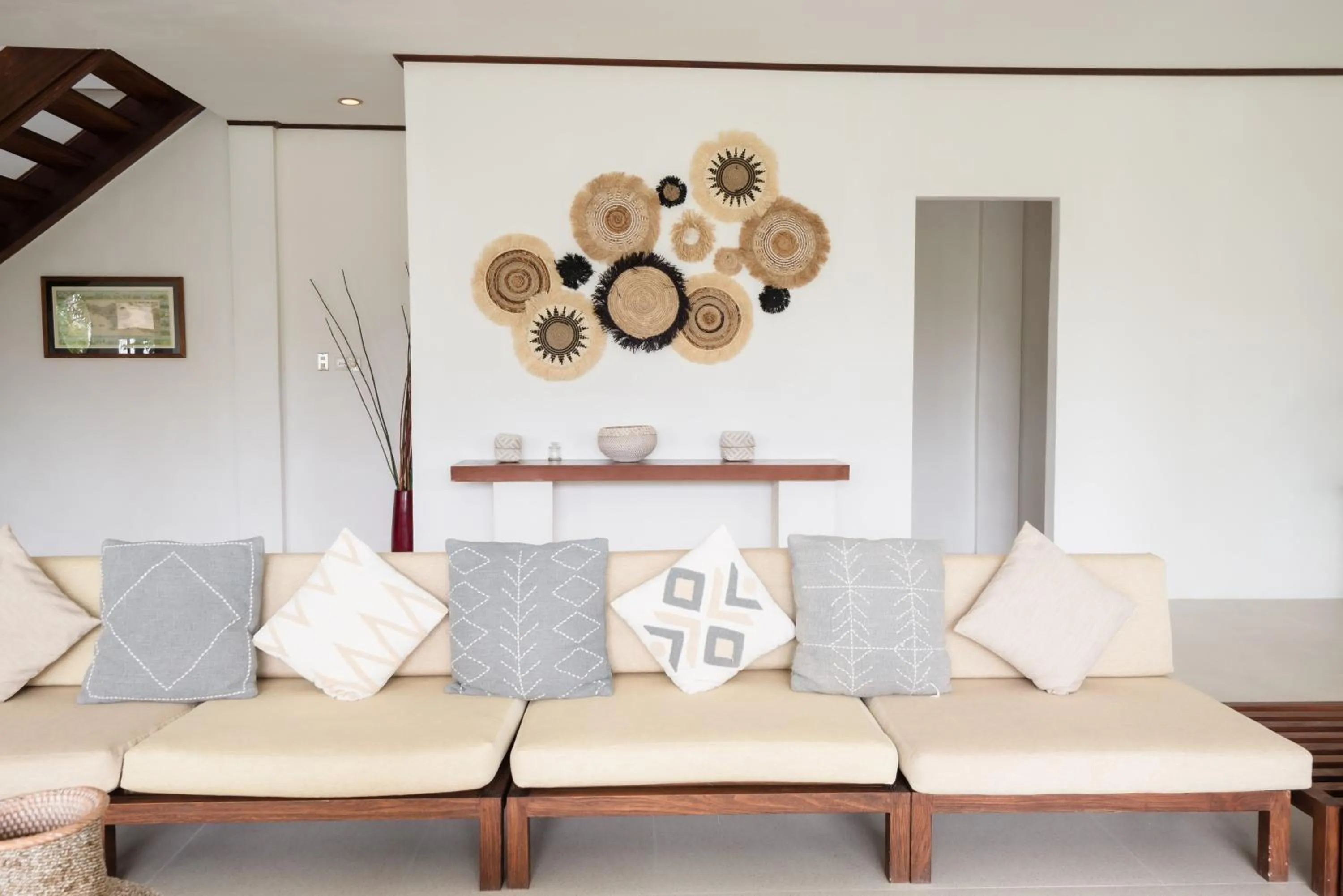 Living room in Dream View Villa