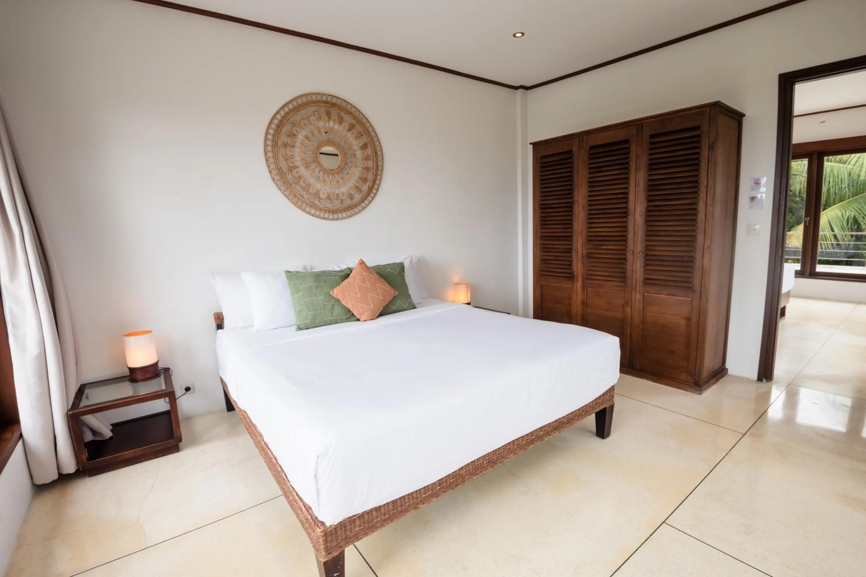 Bed in Dream View Villa