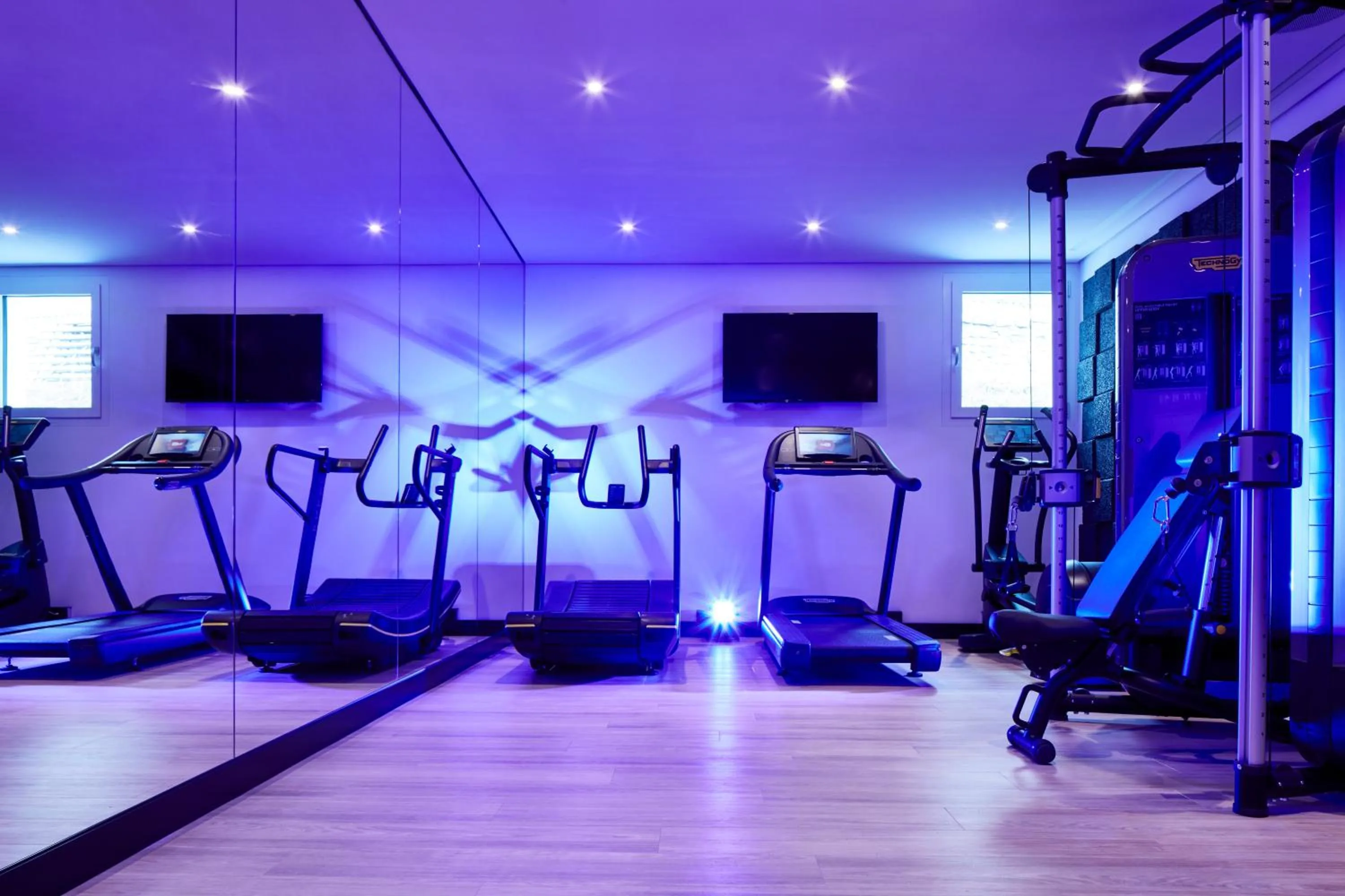 Fitness centre/facilities in Hard Rock Hotel Davos
