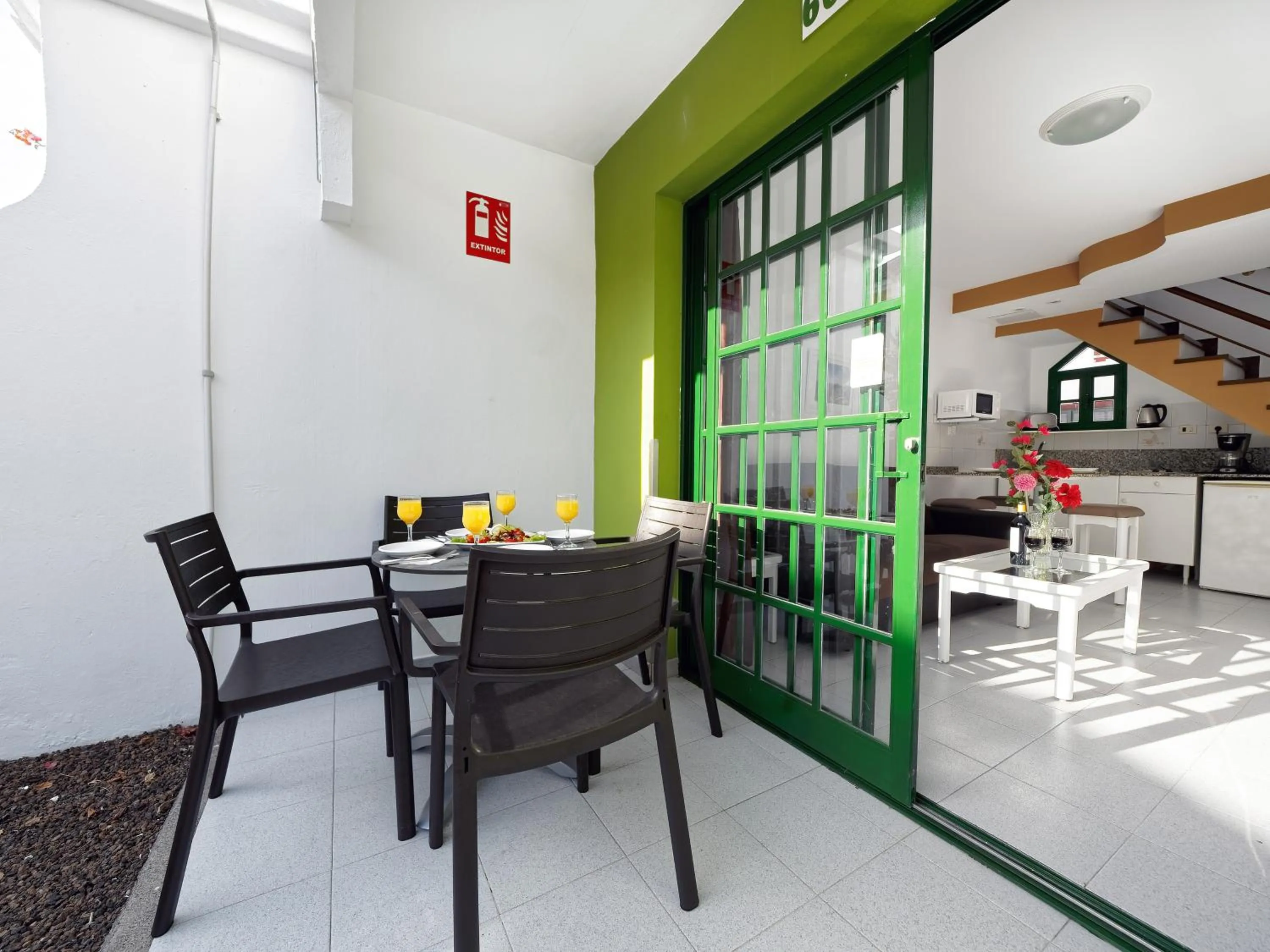 Balcony/Terrace in Bungalows Vistaflor