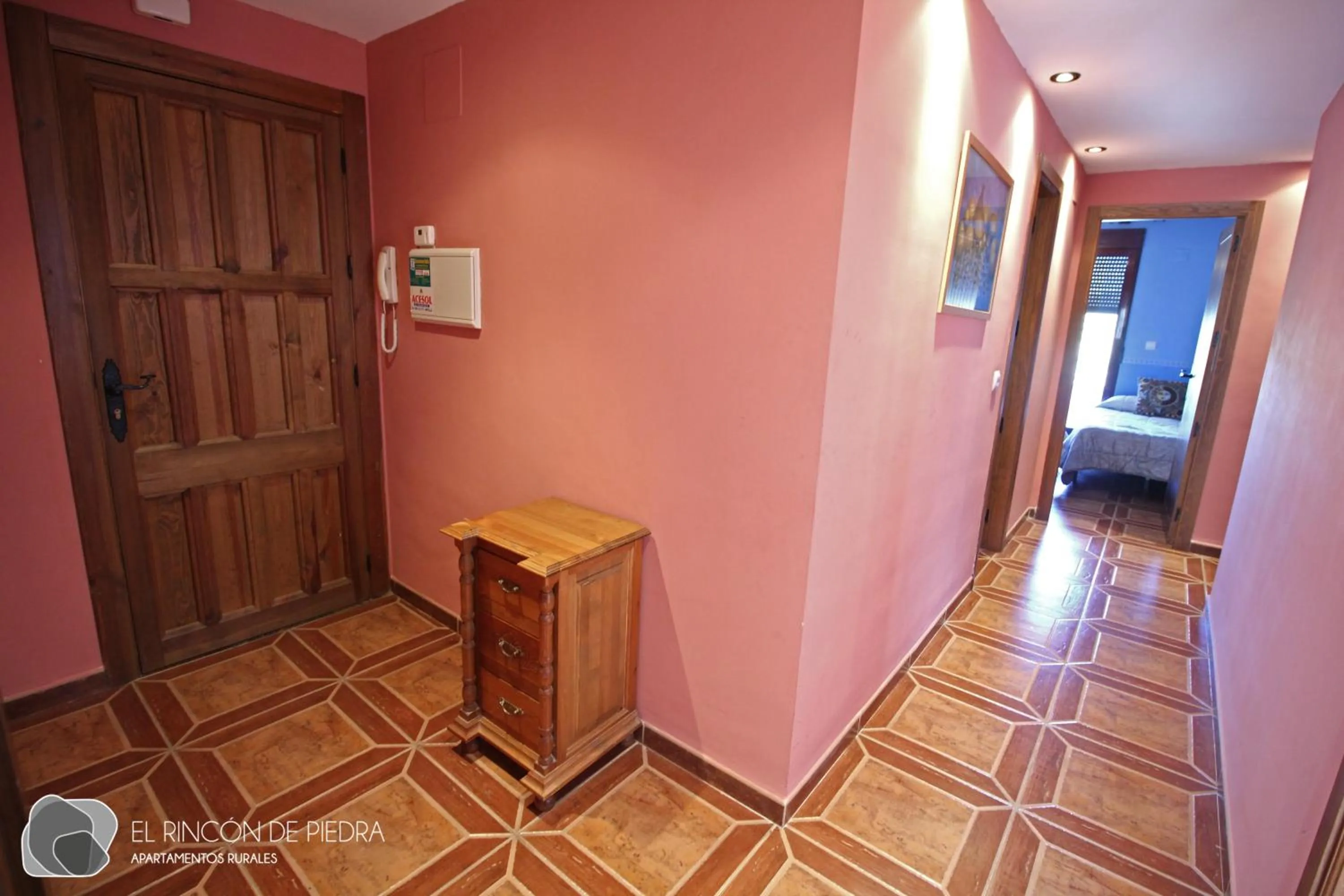 Lobby or reception in El Rincon de Piedra