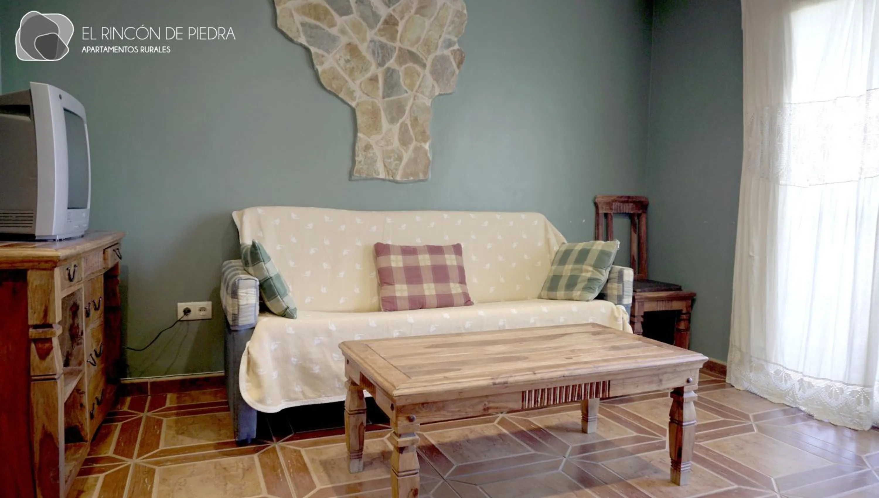 Living room in El Rincon de Piedra