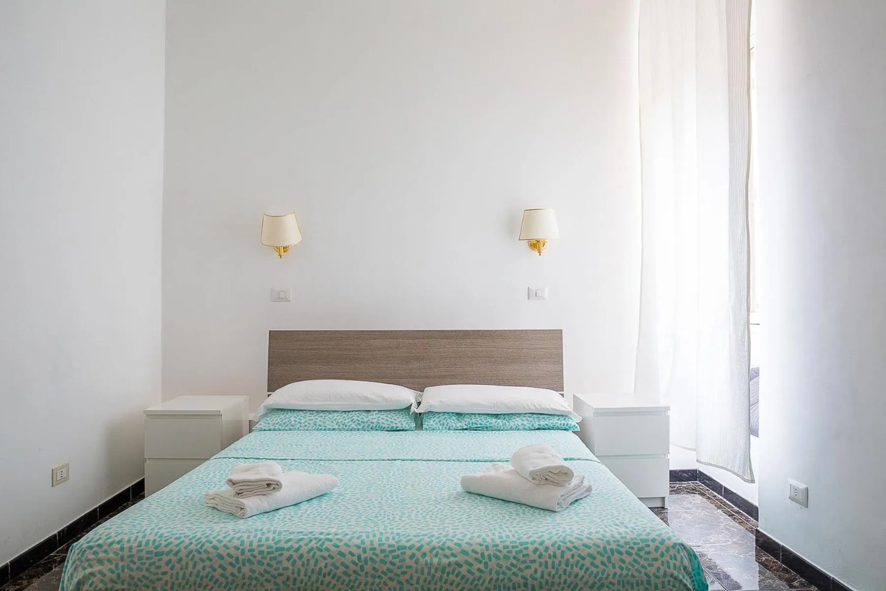 Bed in Hotel Castelfidardo