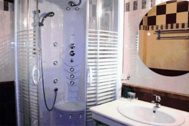 Bathroom in Asteras Hotel