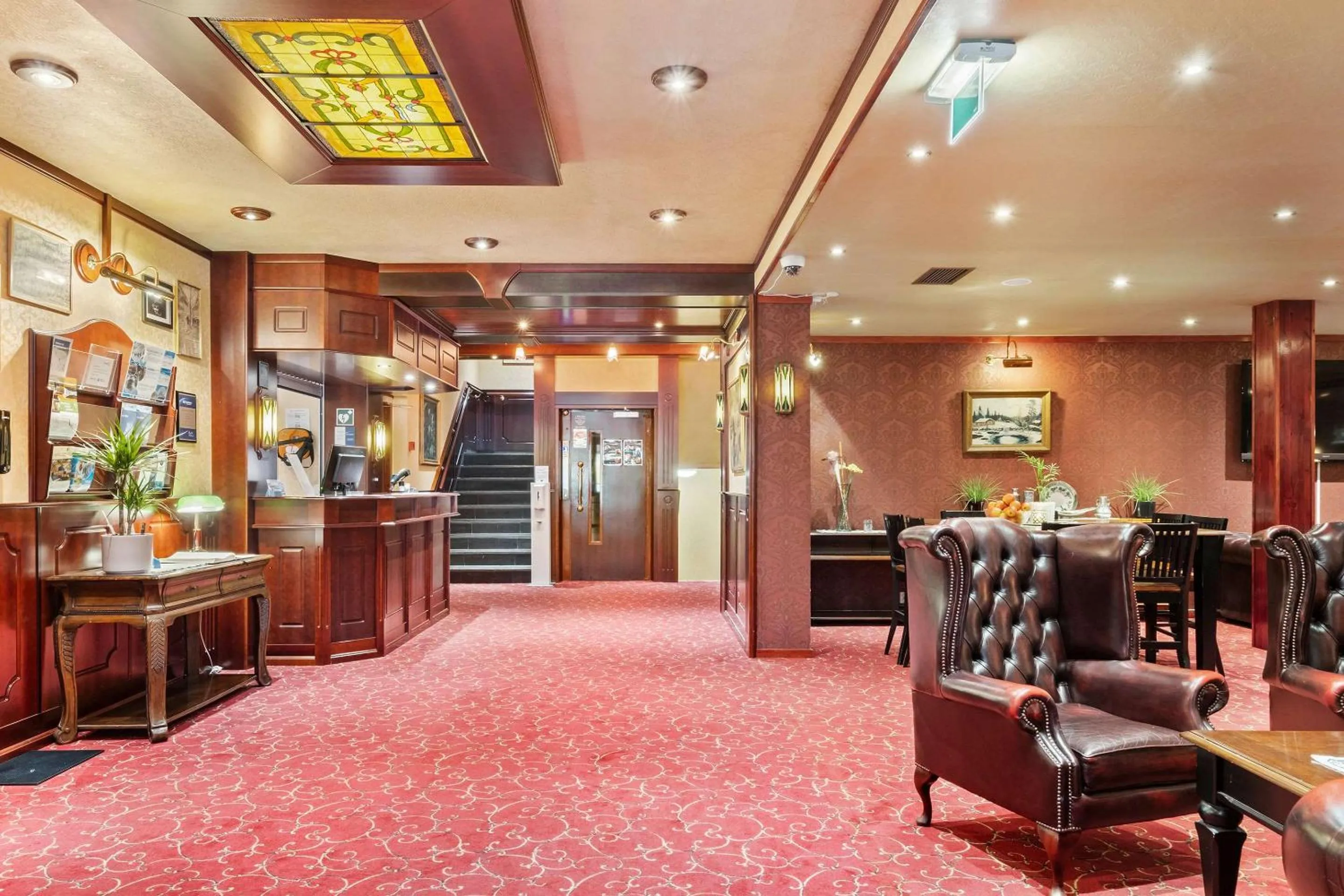 Lobby or reception in Best Western Laegreid Hotell