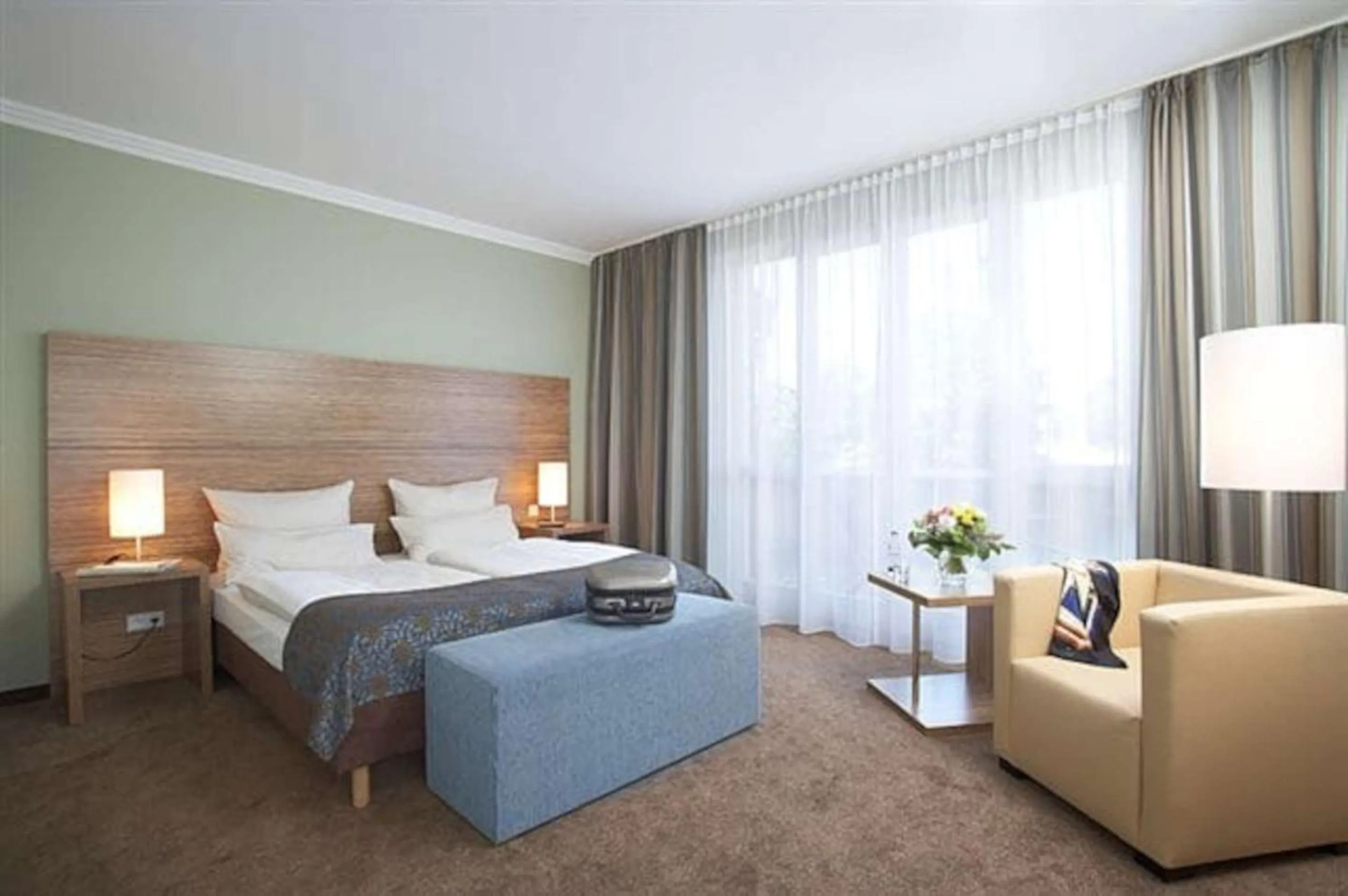 Bedroom, Bed in Hotel Central Regensburg CityCentre, Sure Hotel Collection by Best Western