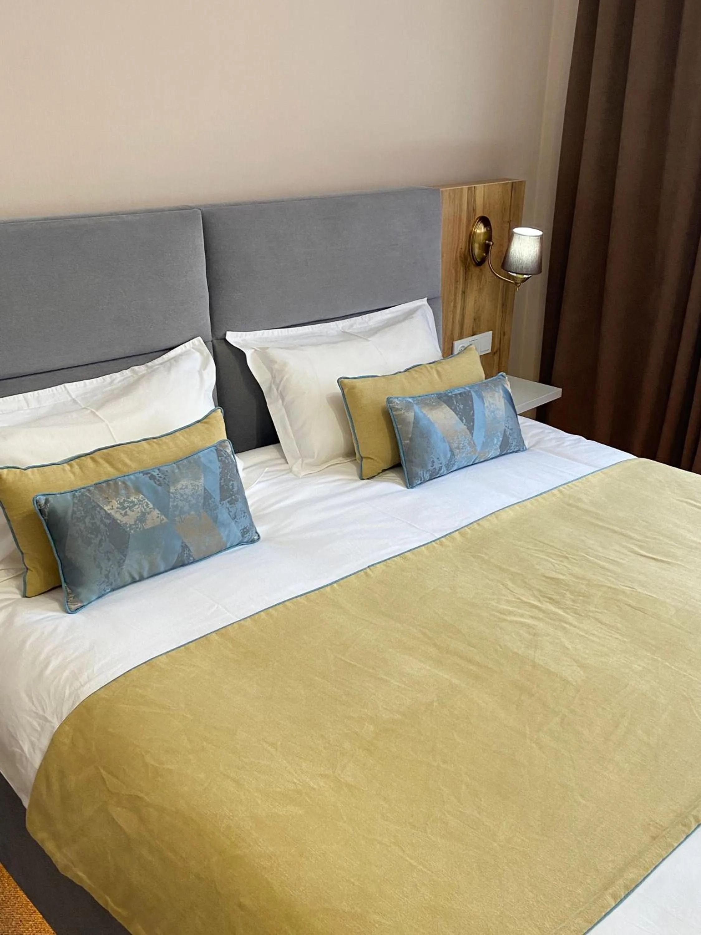 Bed in Keremet Hotel