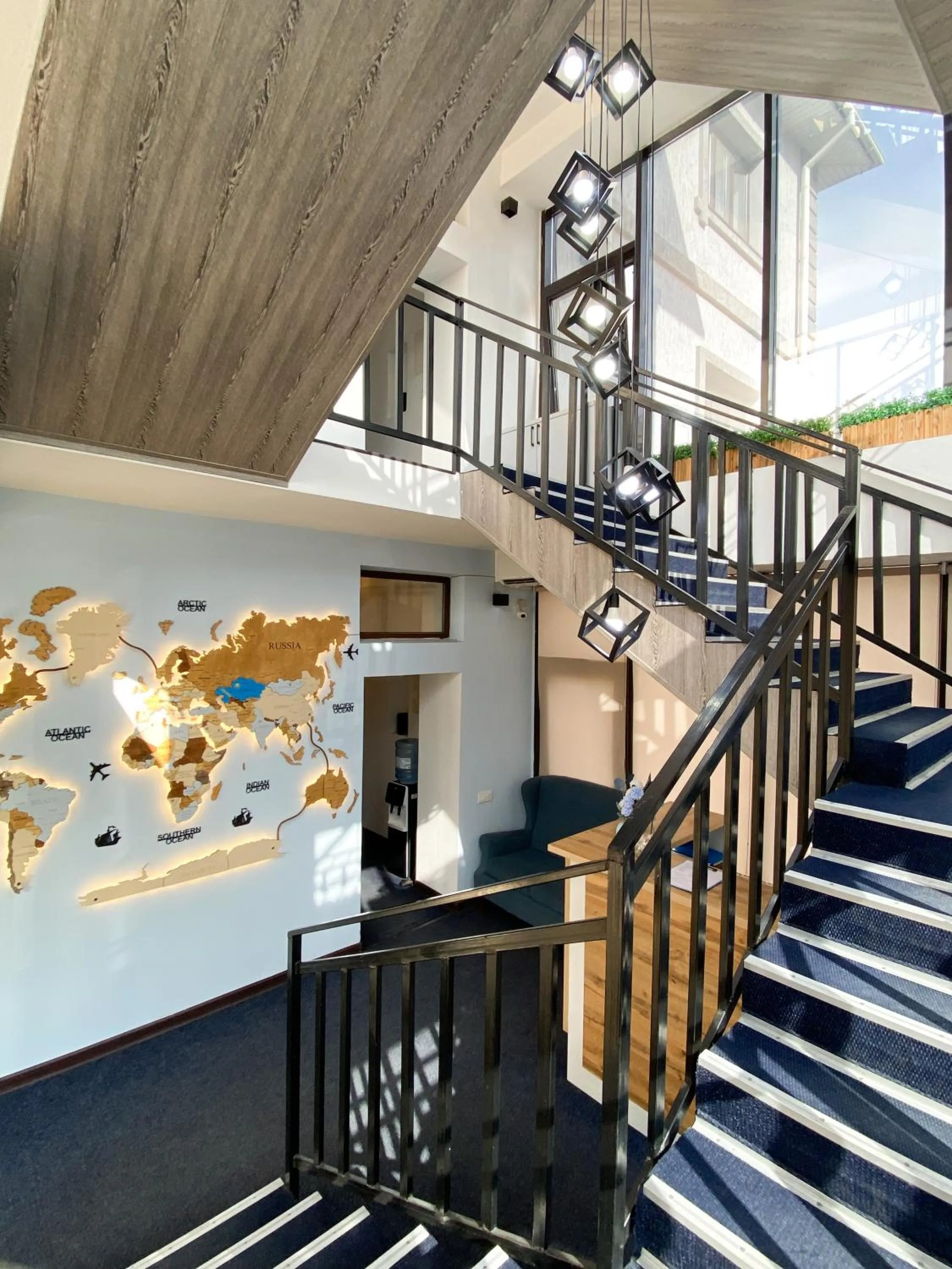 Decorative detail in Keremet Hotel