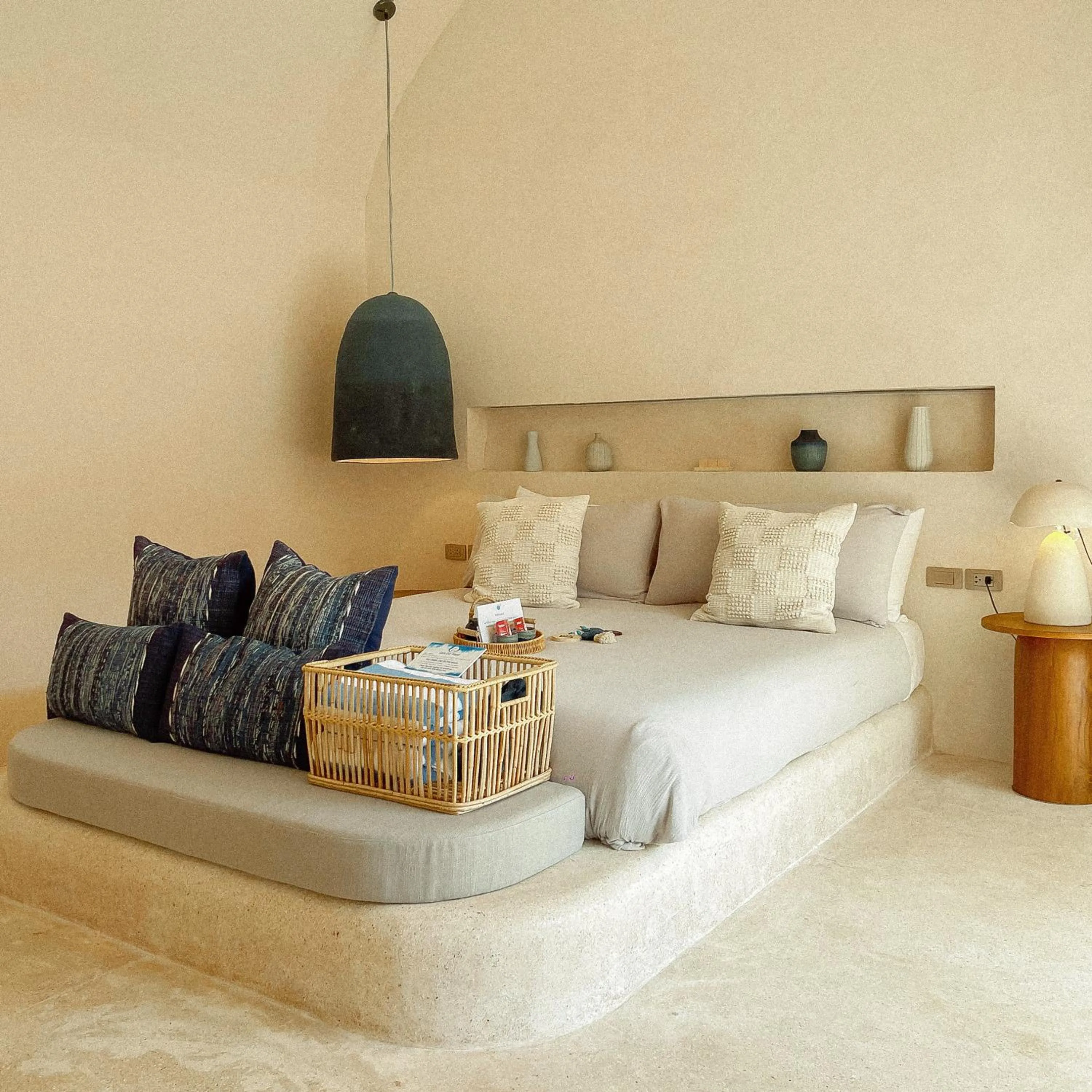 Bed in Rest Sea Resort Koh Kood