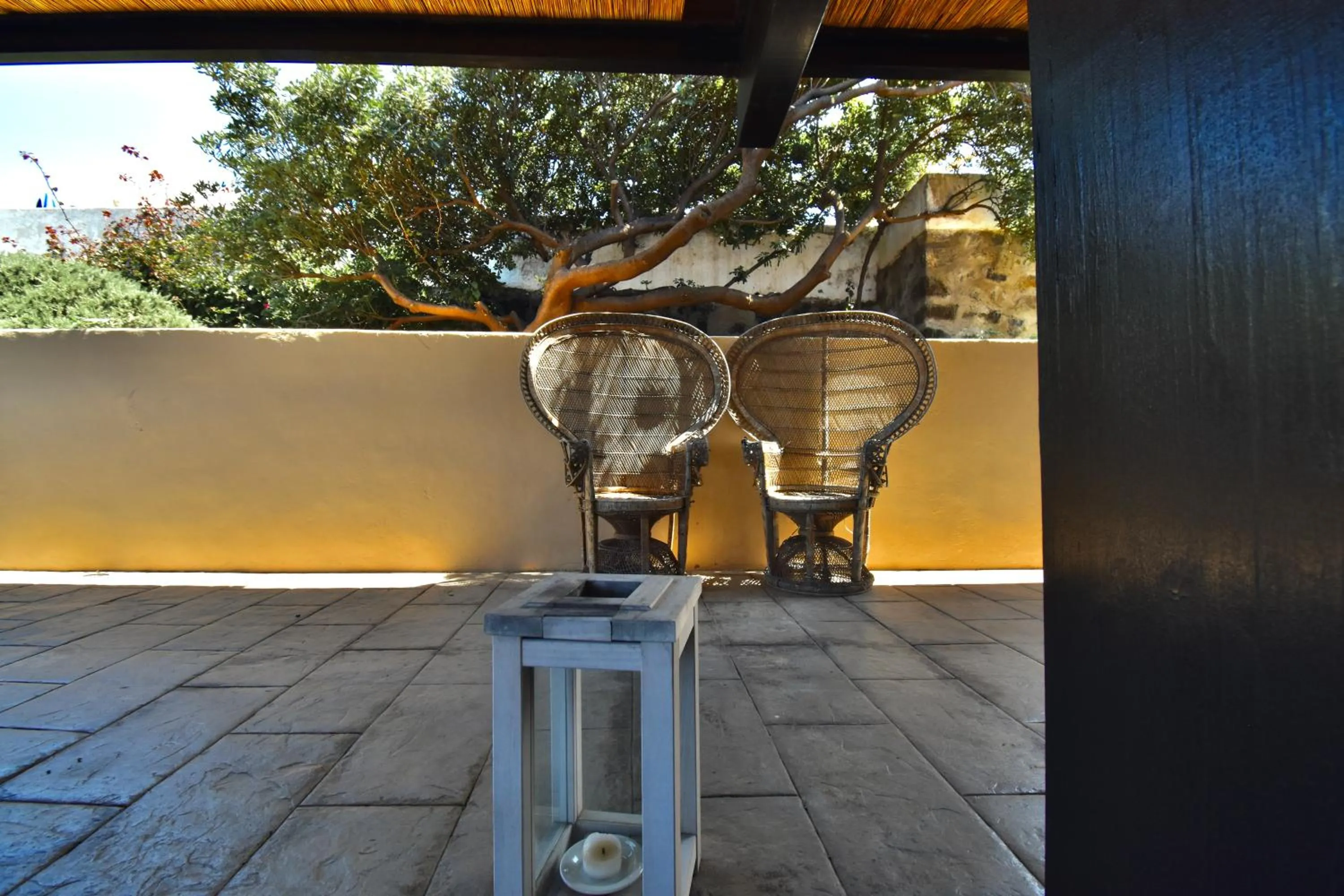 Patio in Cossyra Hotel