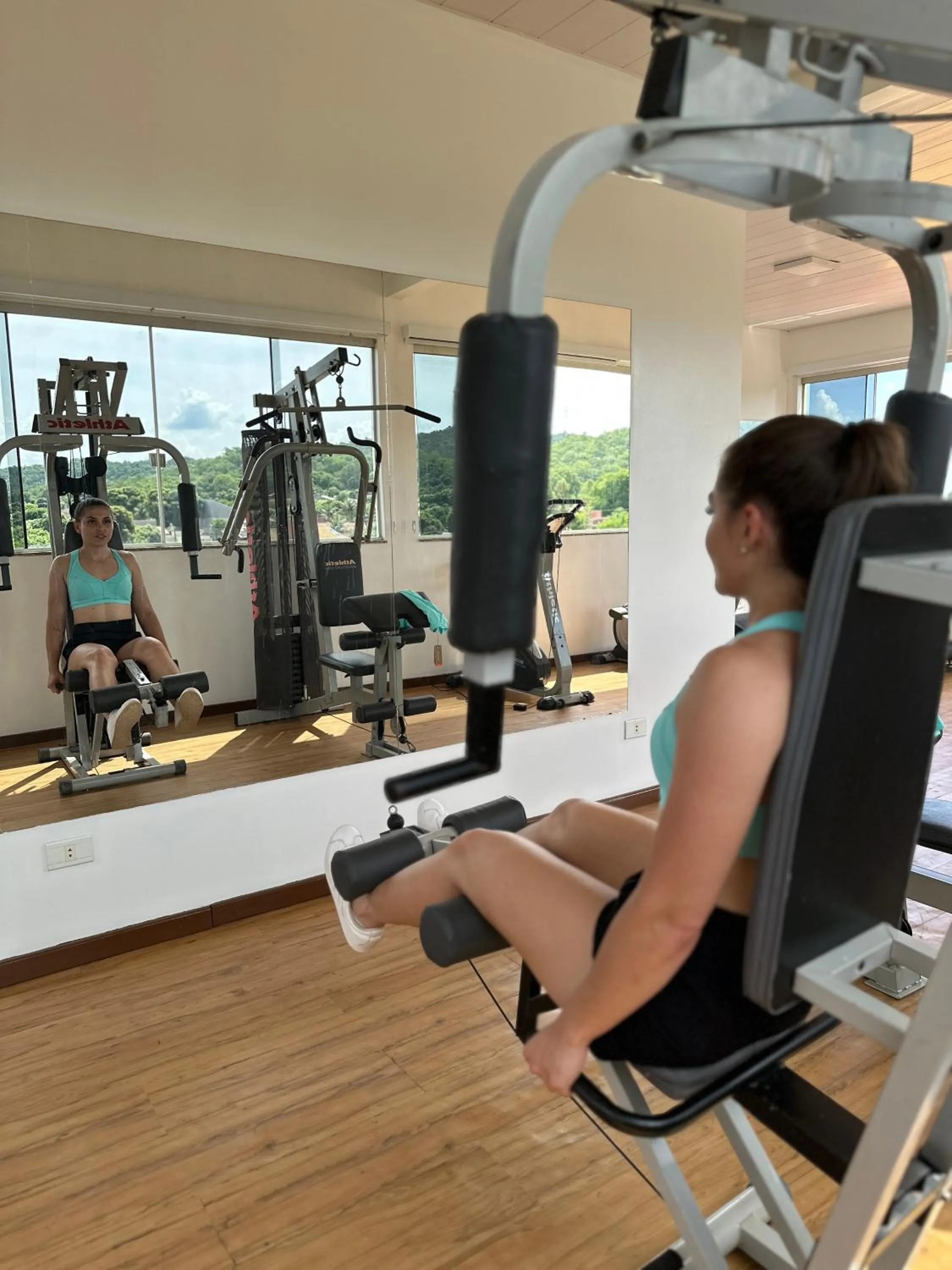 Fitness centre/facilities in Marruá Hotel