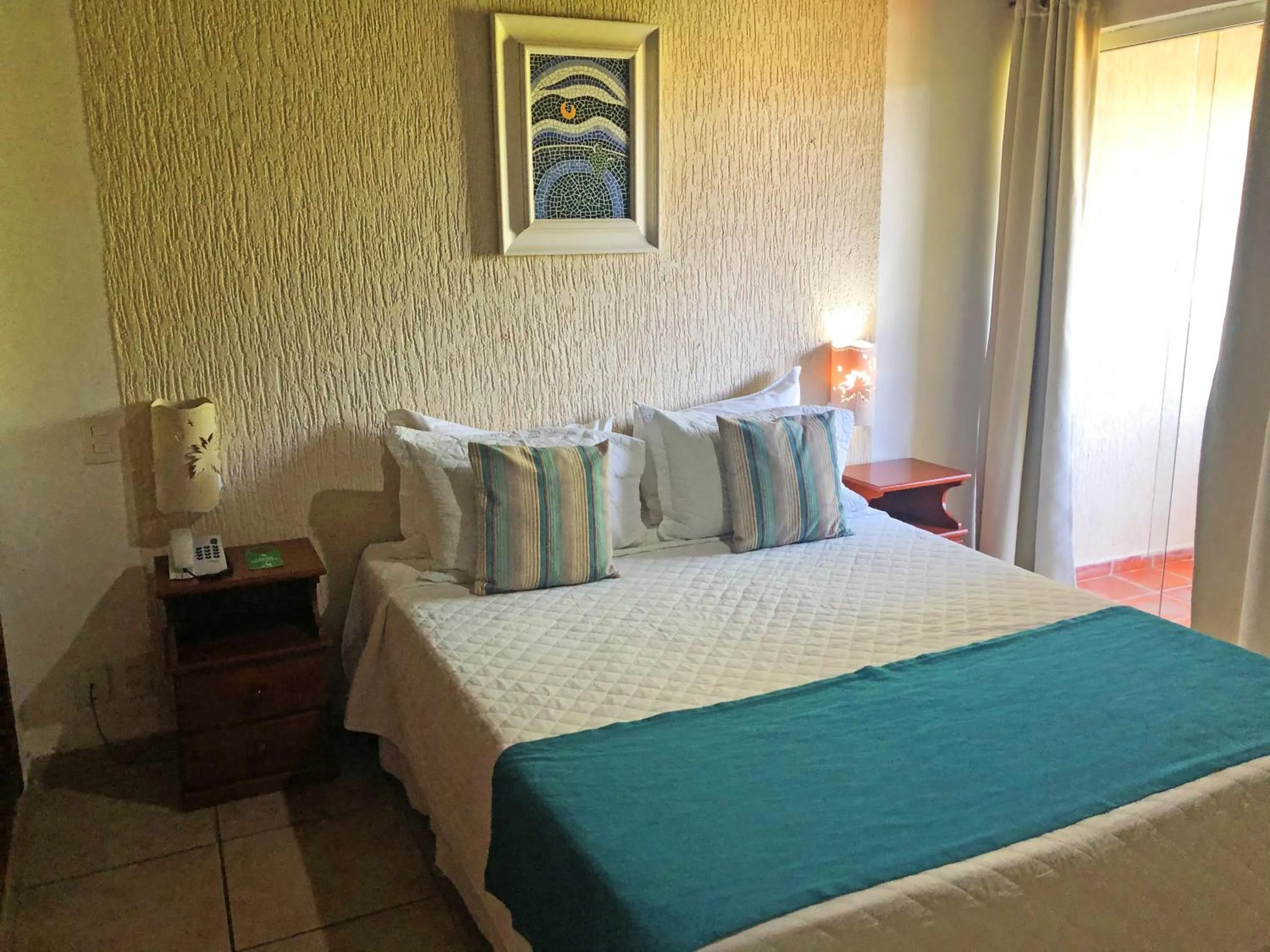 Bed in Pousada do Albatroz