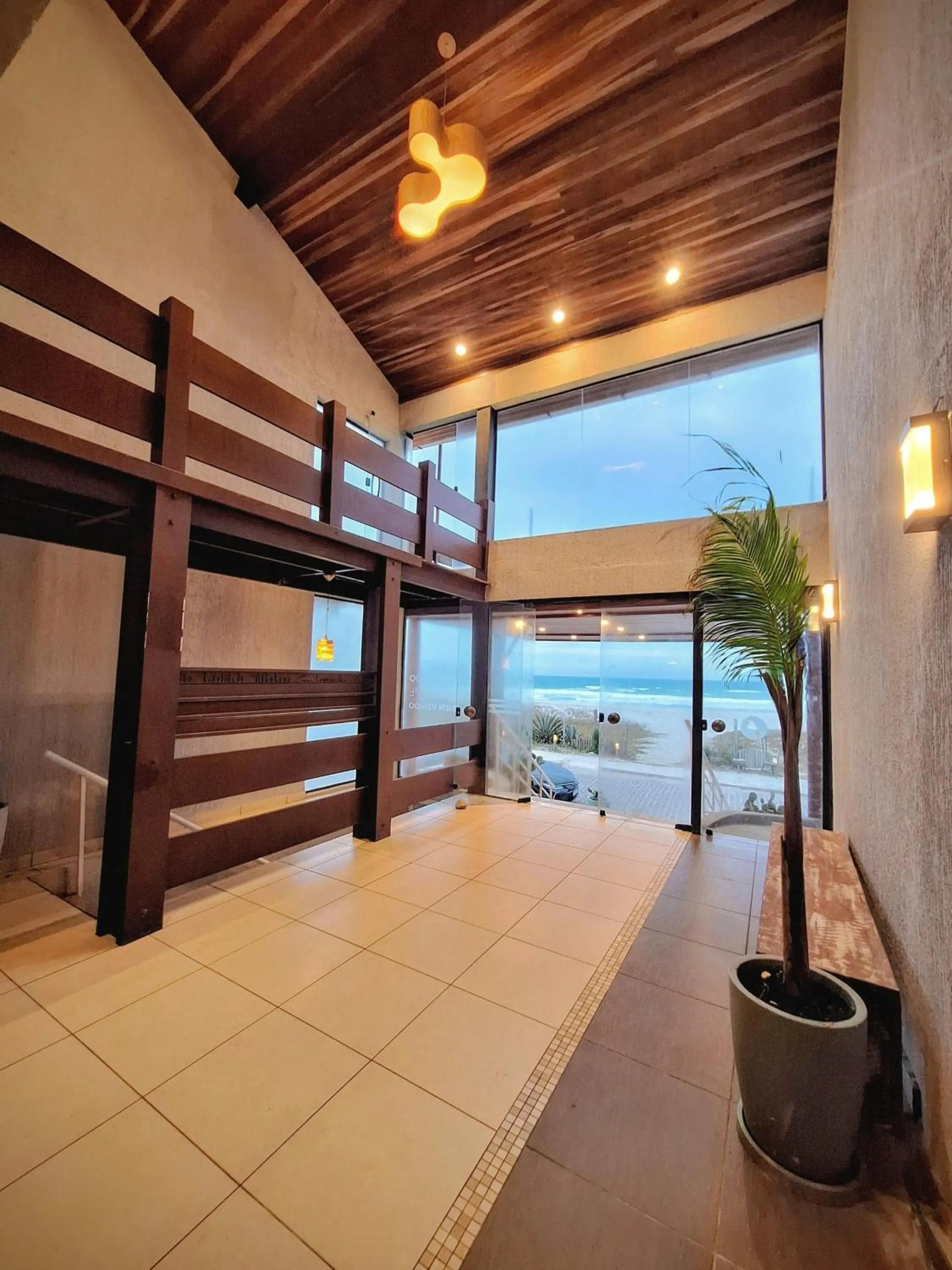 Property building, Bed in Pousada do Albatroz
