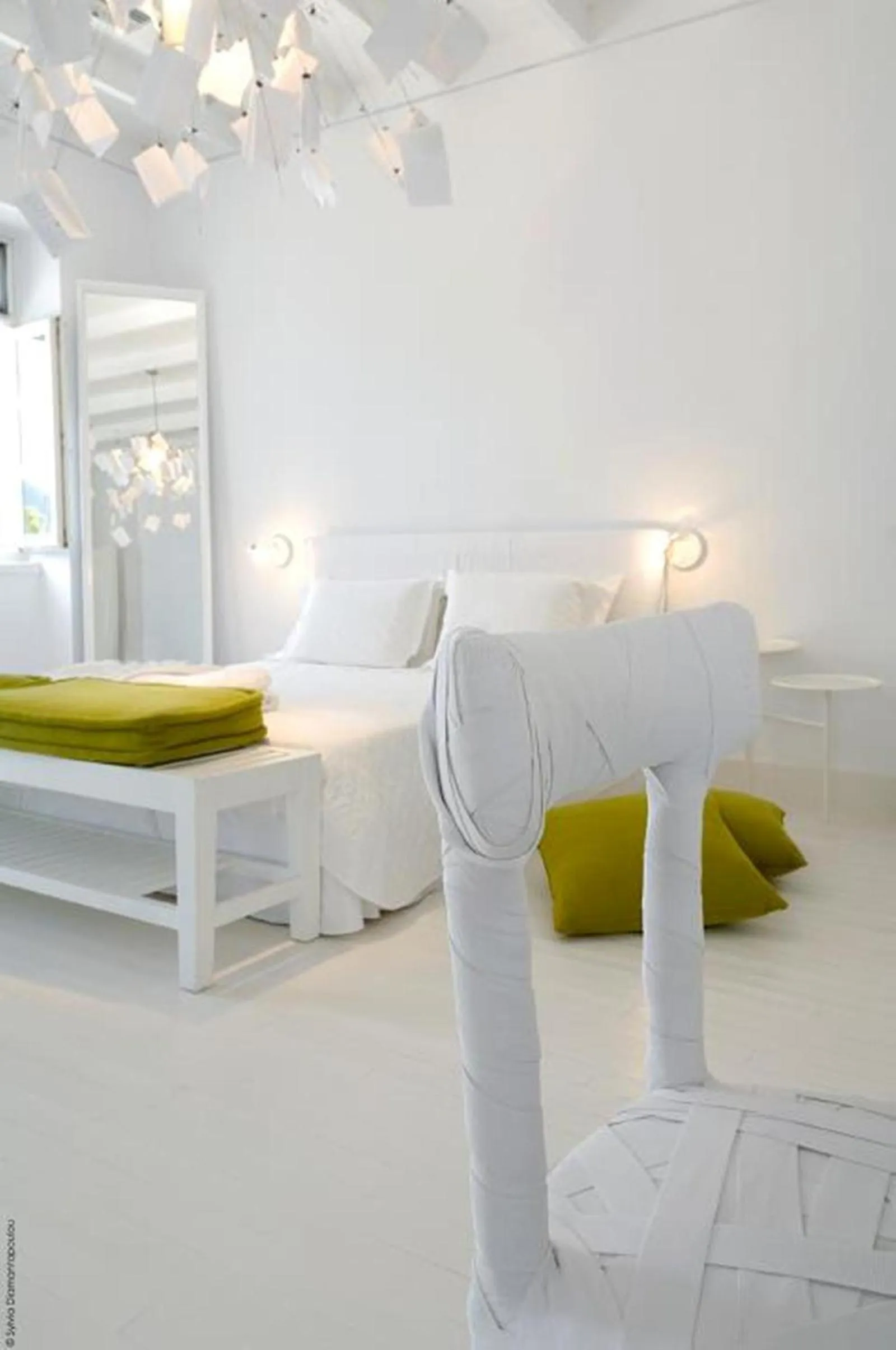 Bed in Perantzada Hotel 1811