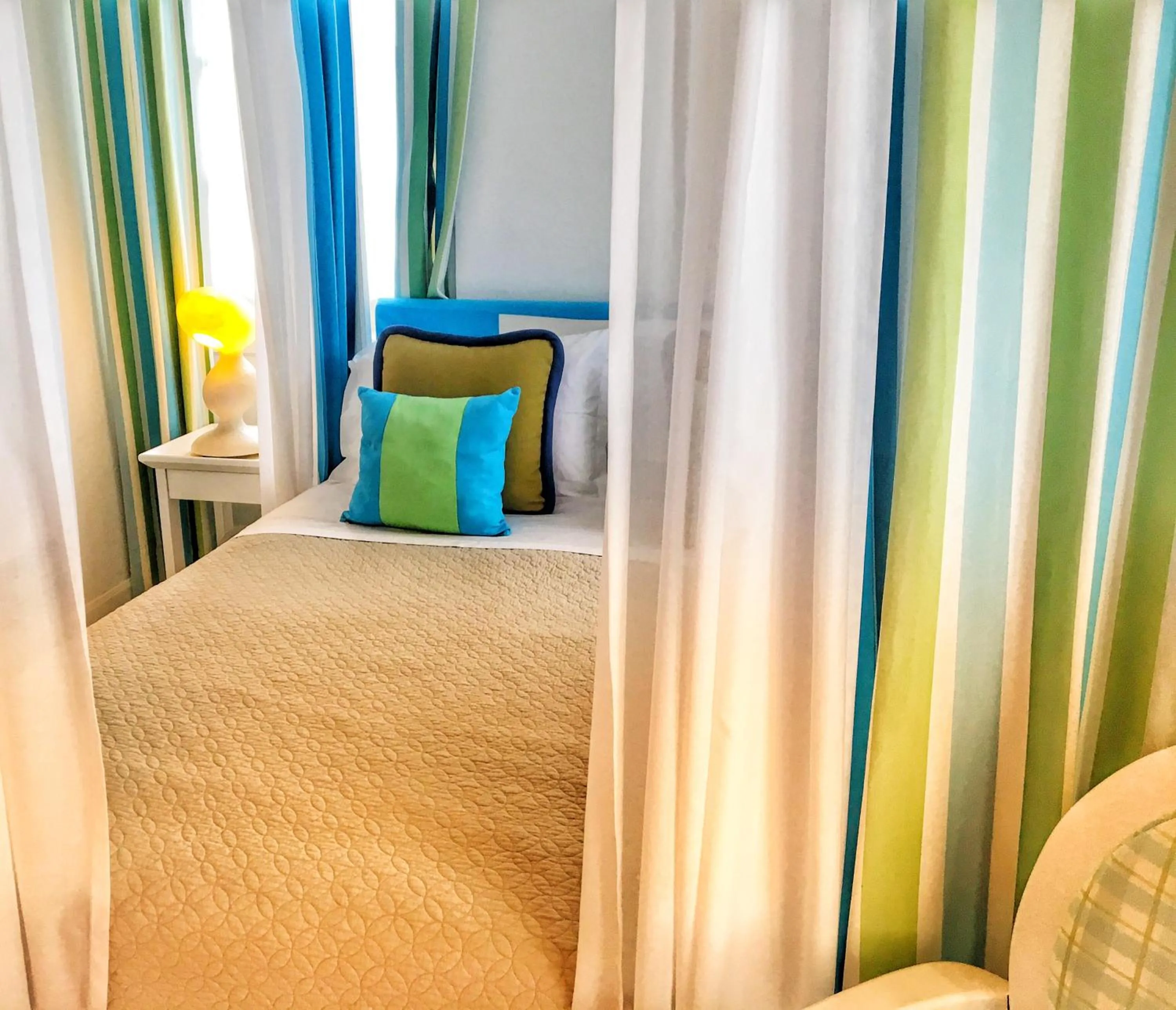 Bed in Perantzada Hotel 1811