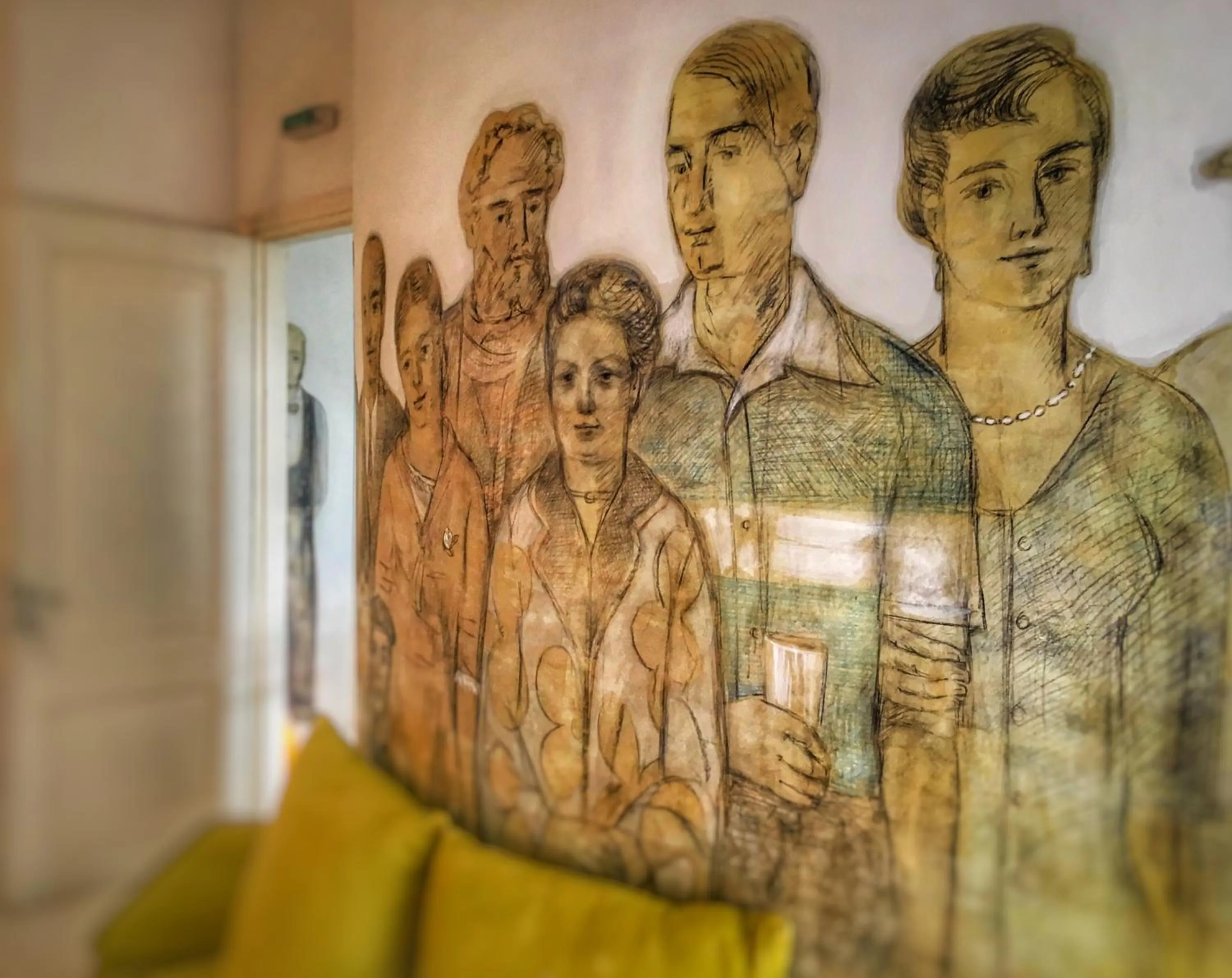 Decorative detail in Perantzada Hotel 1811