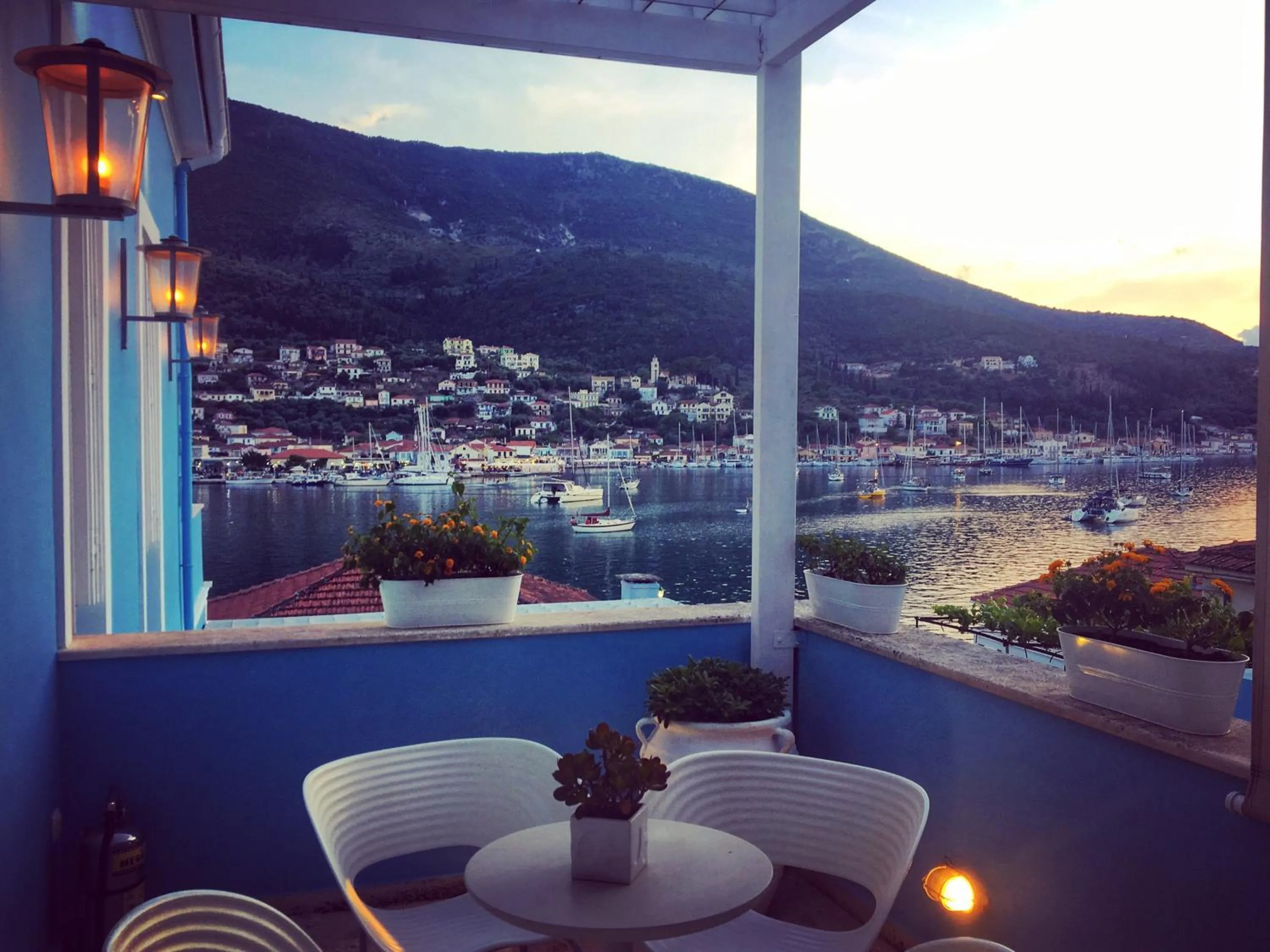 Balcony/Terrace in Perantzada Hotel 1811