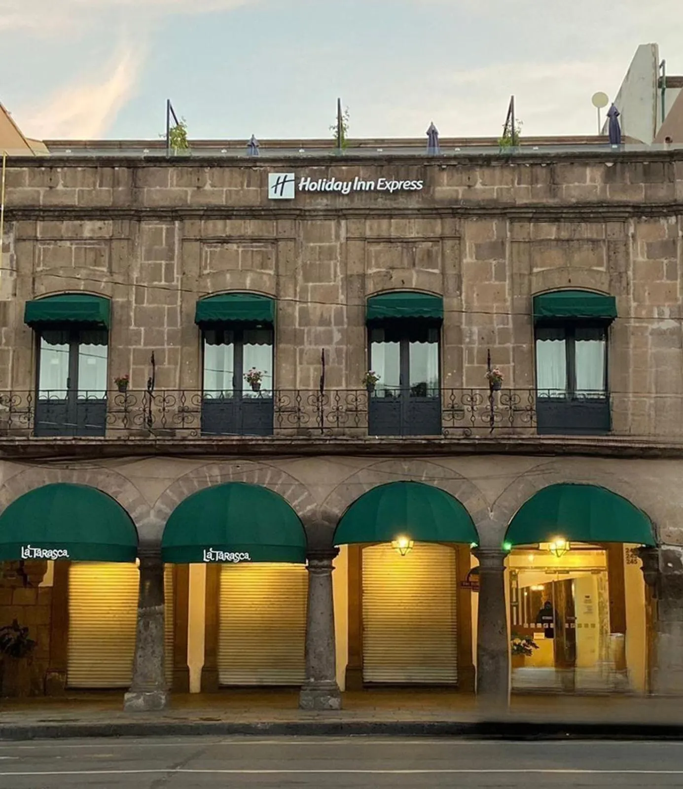 Property building in Holiday Inn Express Morelia Centro Historico