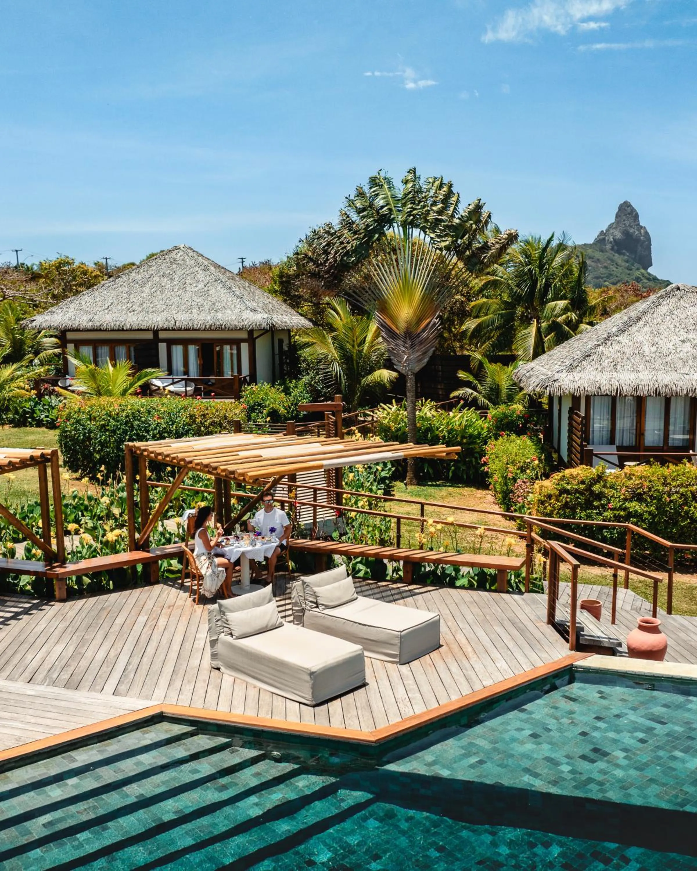 Swimming pool in NANNAI Noronha