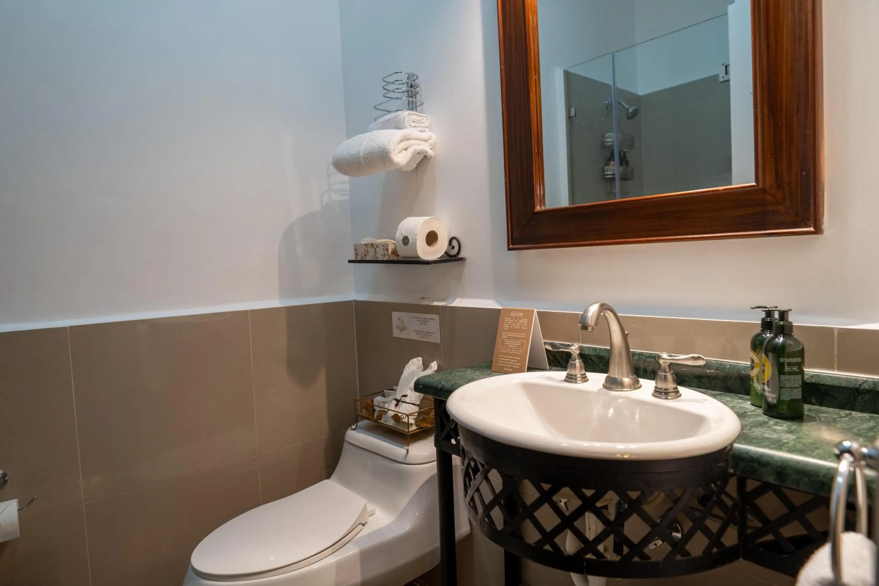 Toilet in Mansion Alcazar