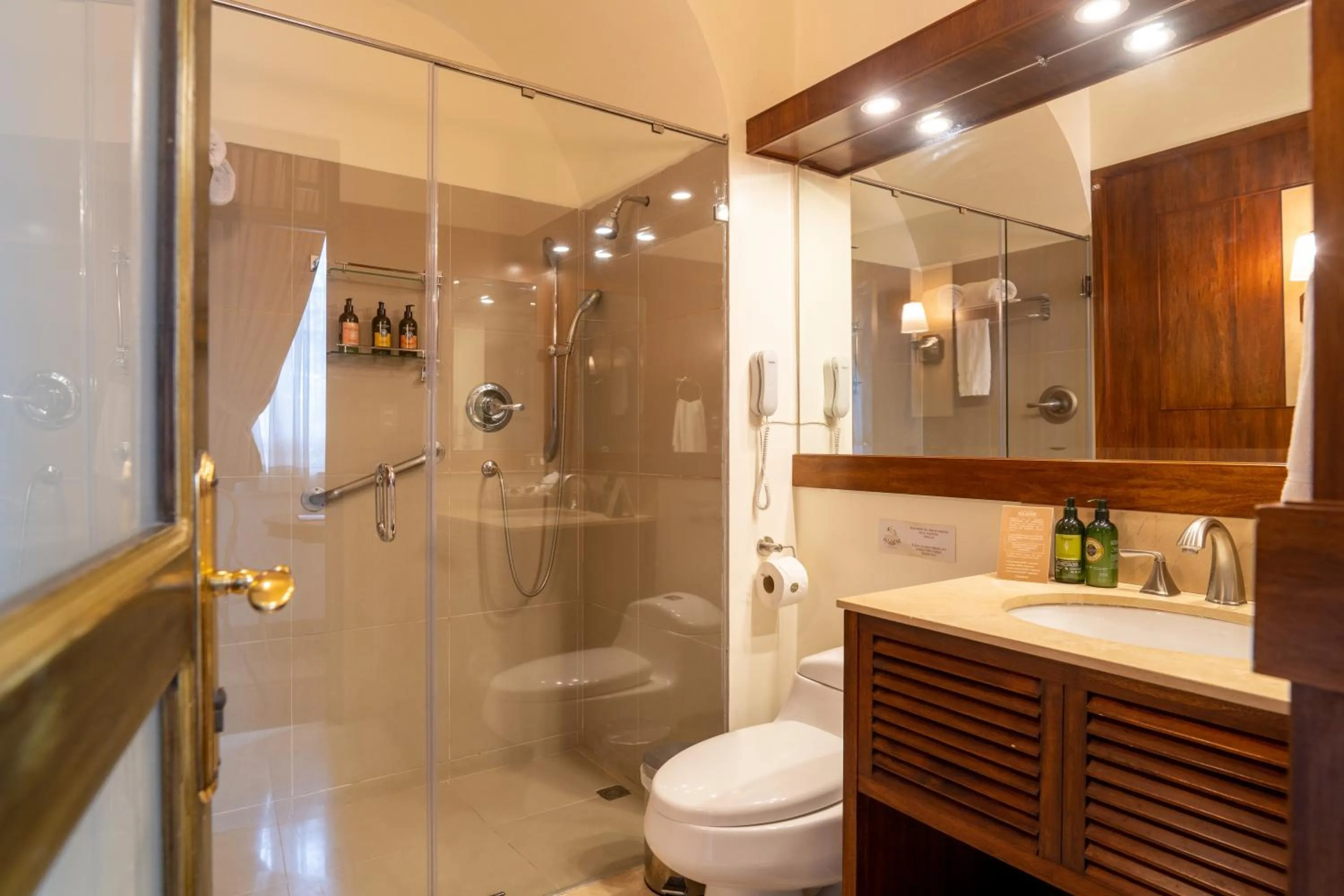 Shower in Mansion Alcazar