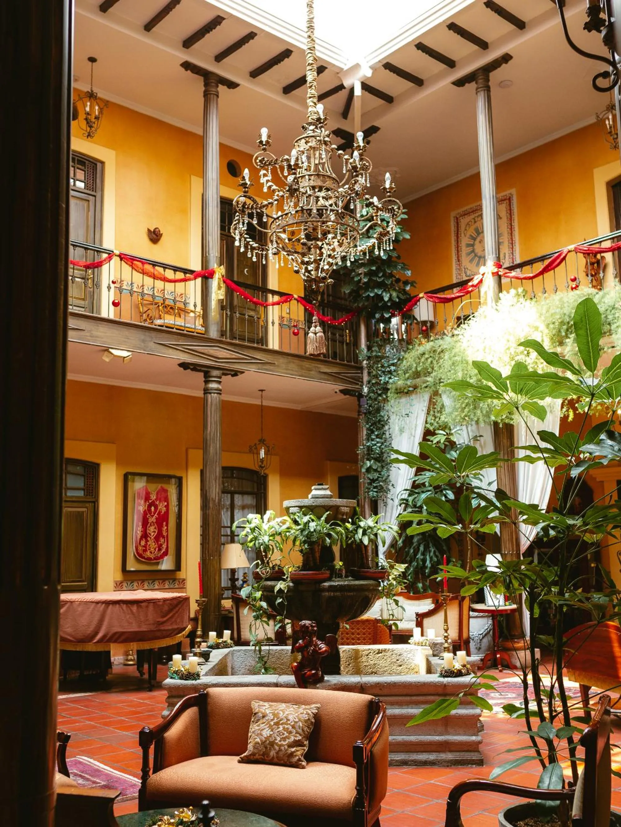 Living room in Mansion Alcazar
