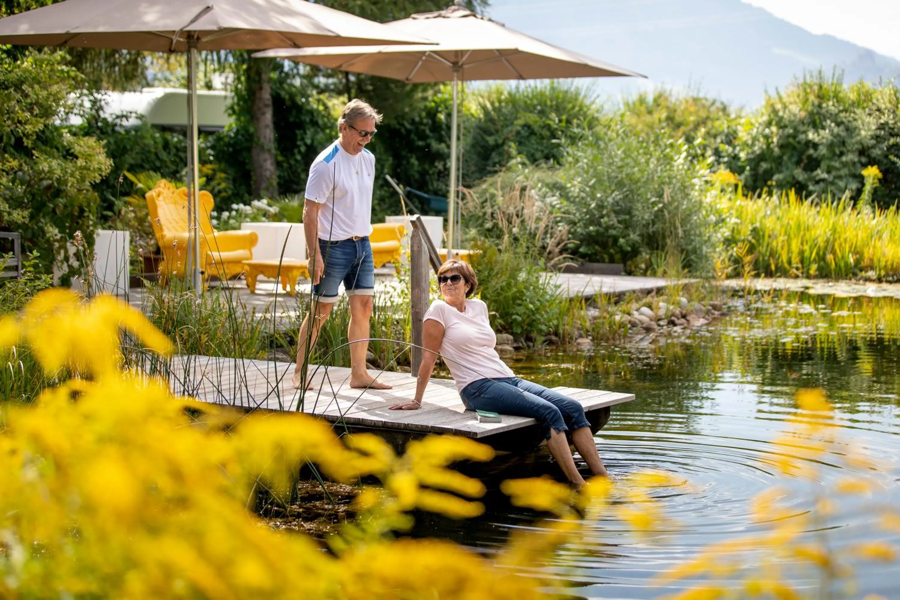 Swimming pool in Komfort Appartements Zirbenland - adults only - no dogs