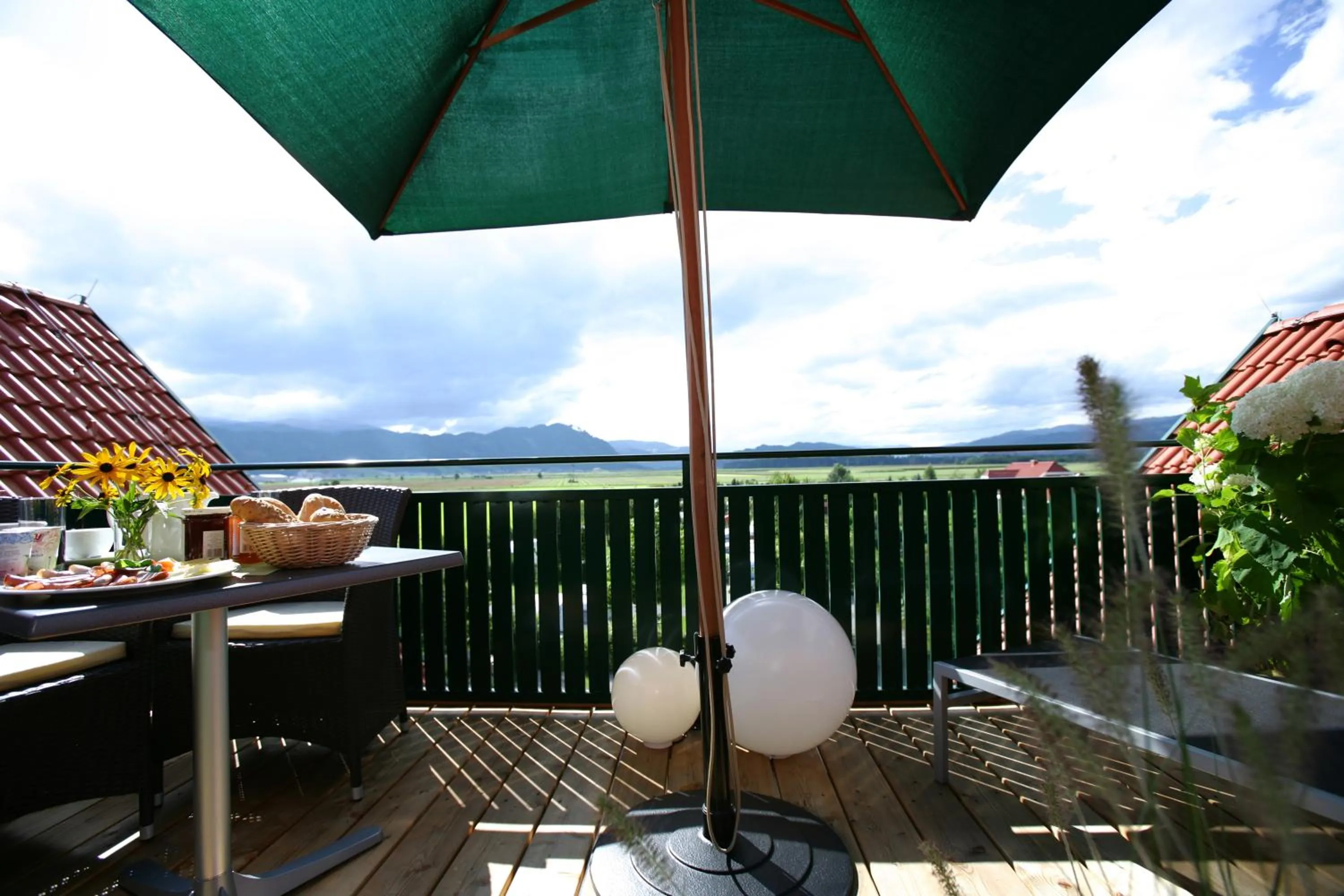 Balcony/Terrace in Komfort Appartements Zirbenland - adults only - no dogs