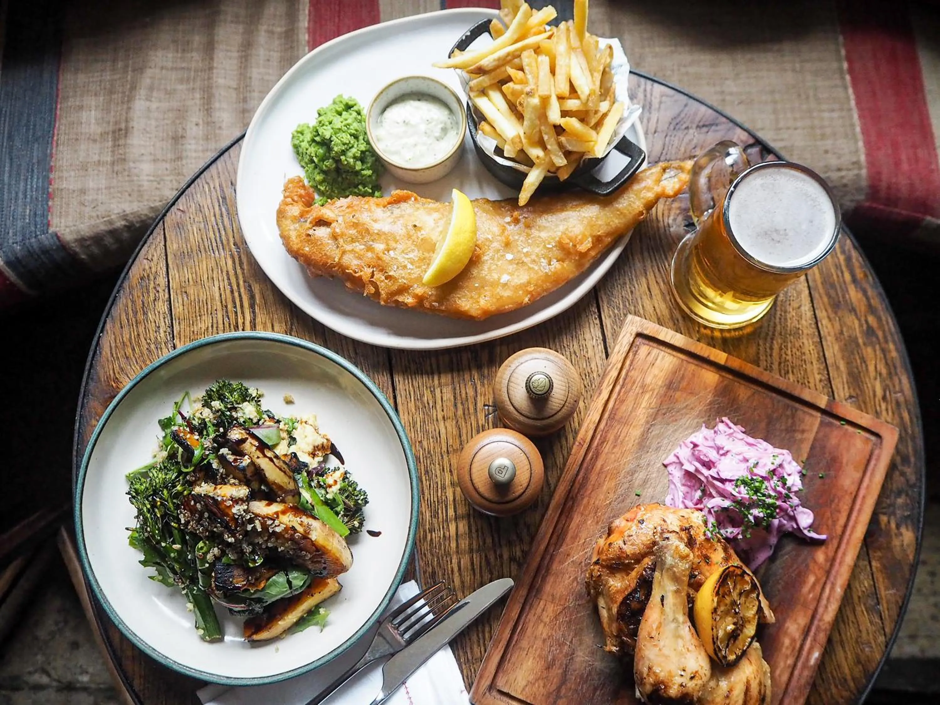 Food and drinks in Artist Residence Oxfordshire