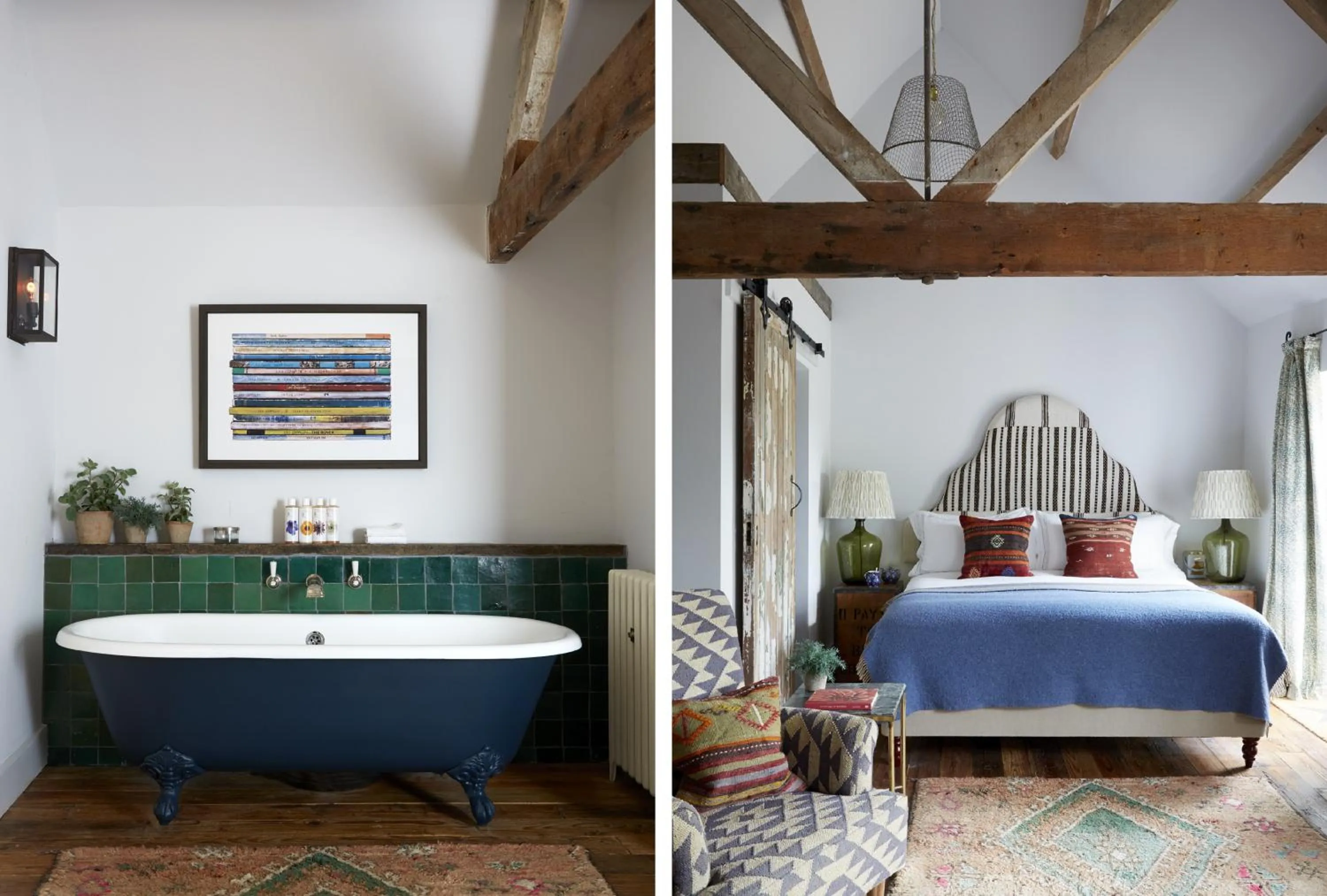 Bed in Artist Residence Oxfordshire