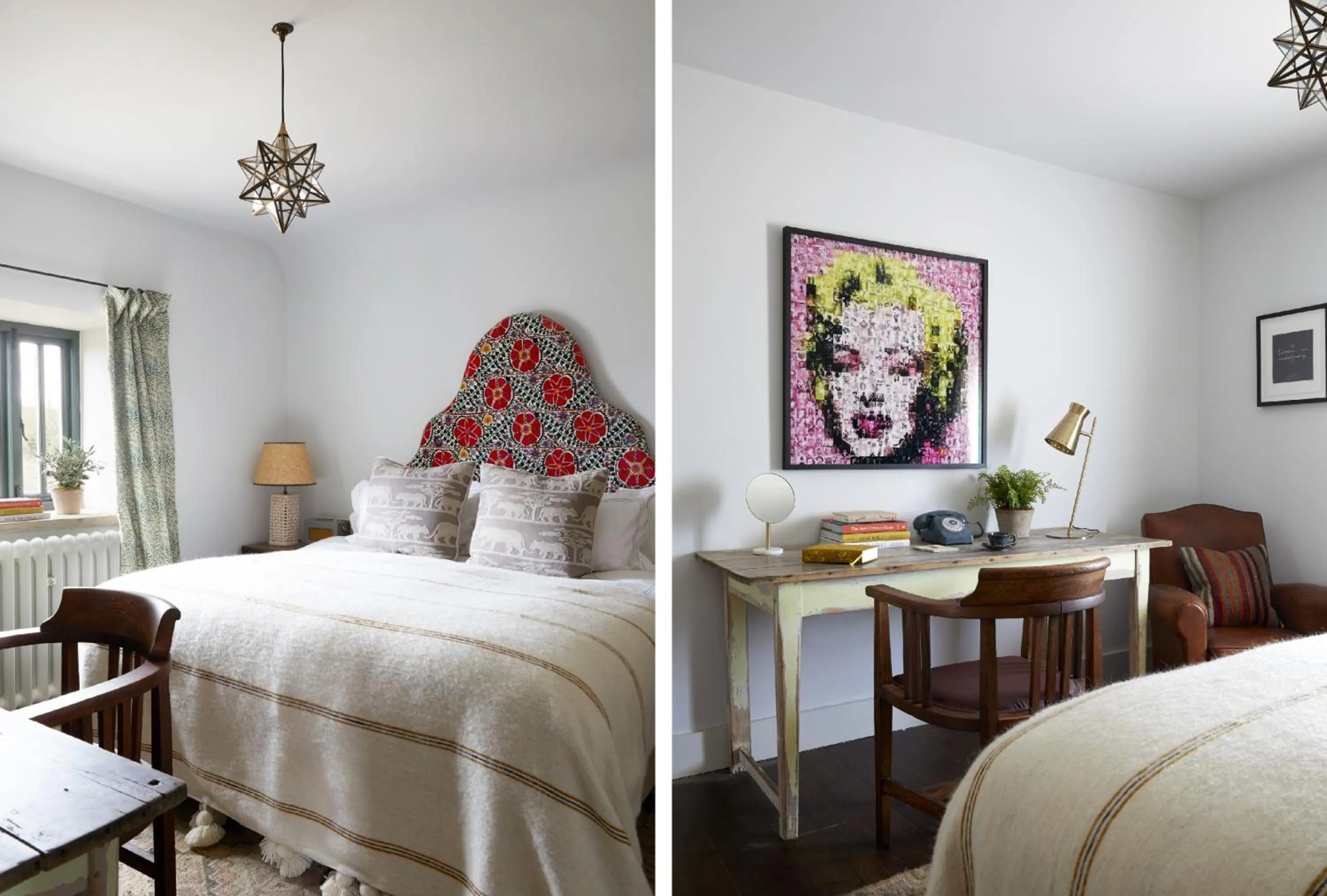 Bed in Artist Residence Oxfordshire