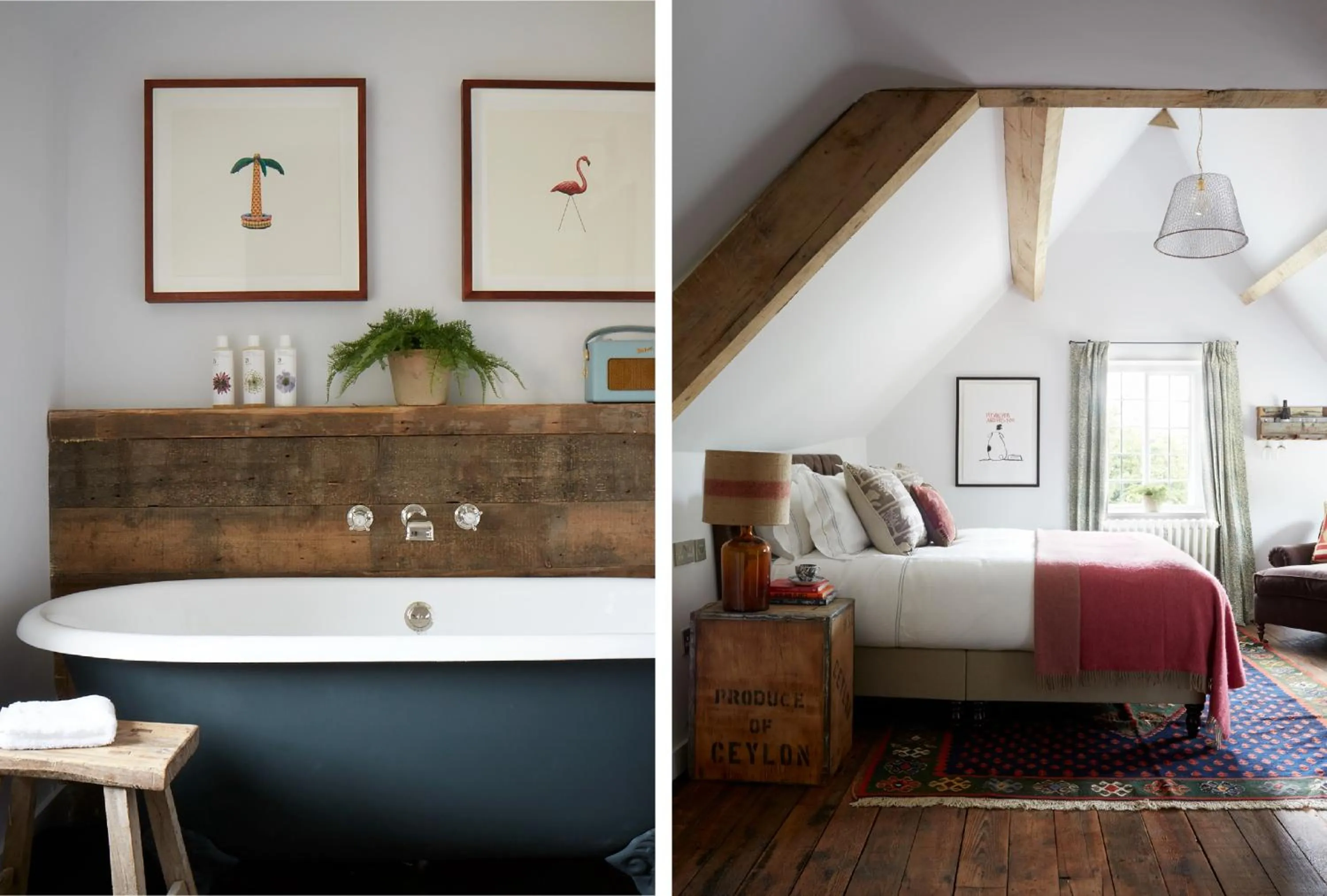 Bedroom, Bed in Artist Residence Oxfordshire