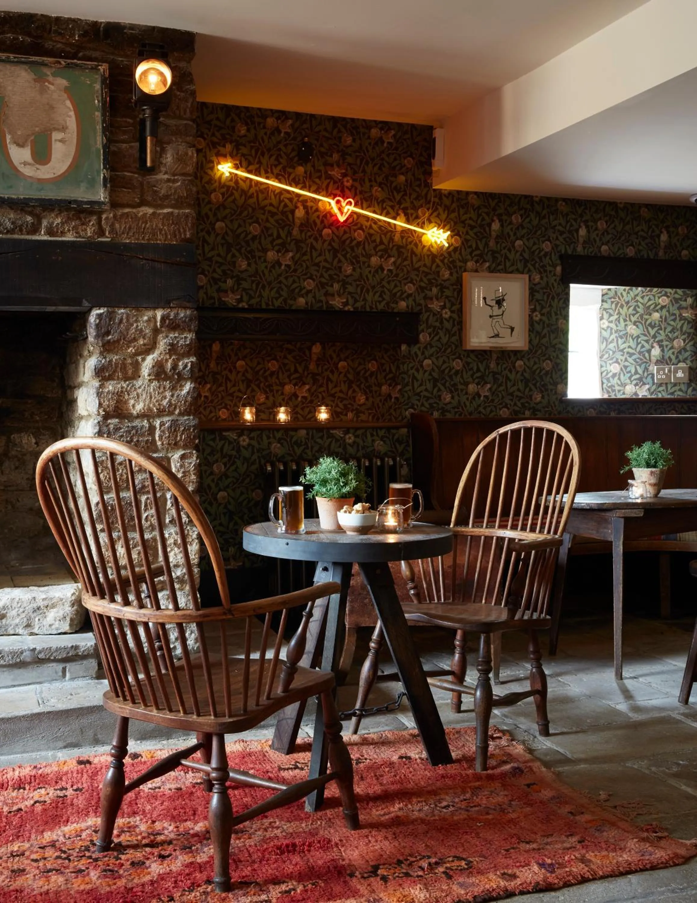 Living room in Artist Residence Oxfordshire