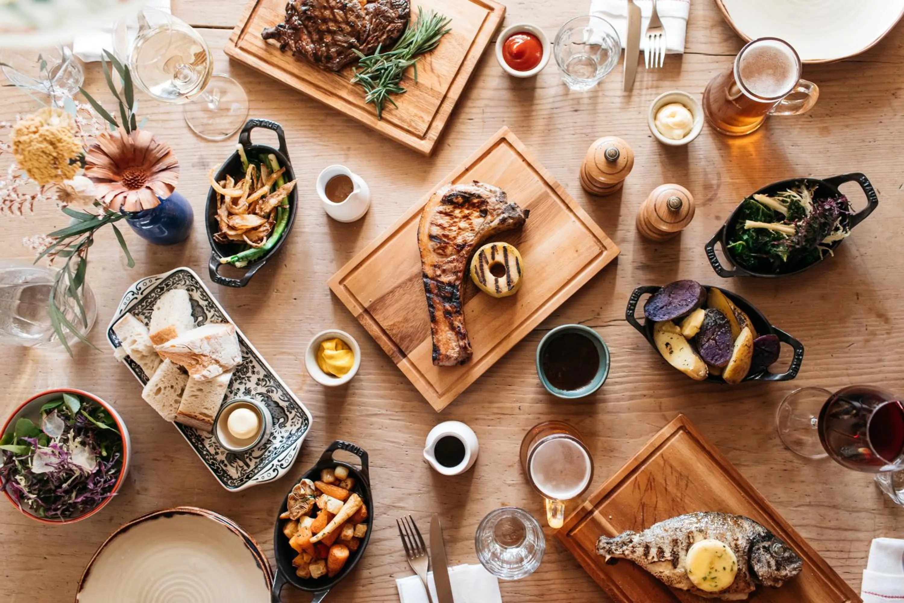 Food and drinks in Artist Residence Oxfordshire