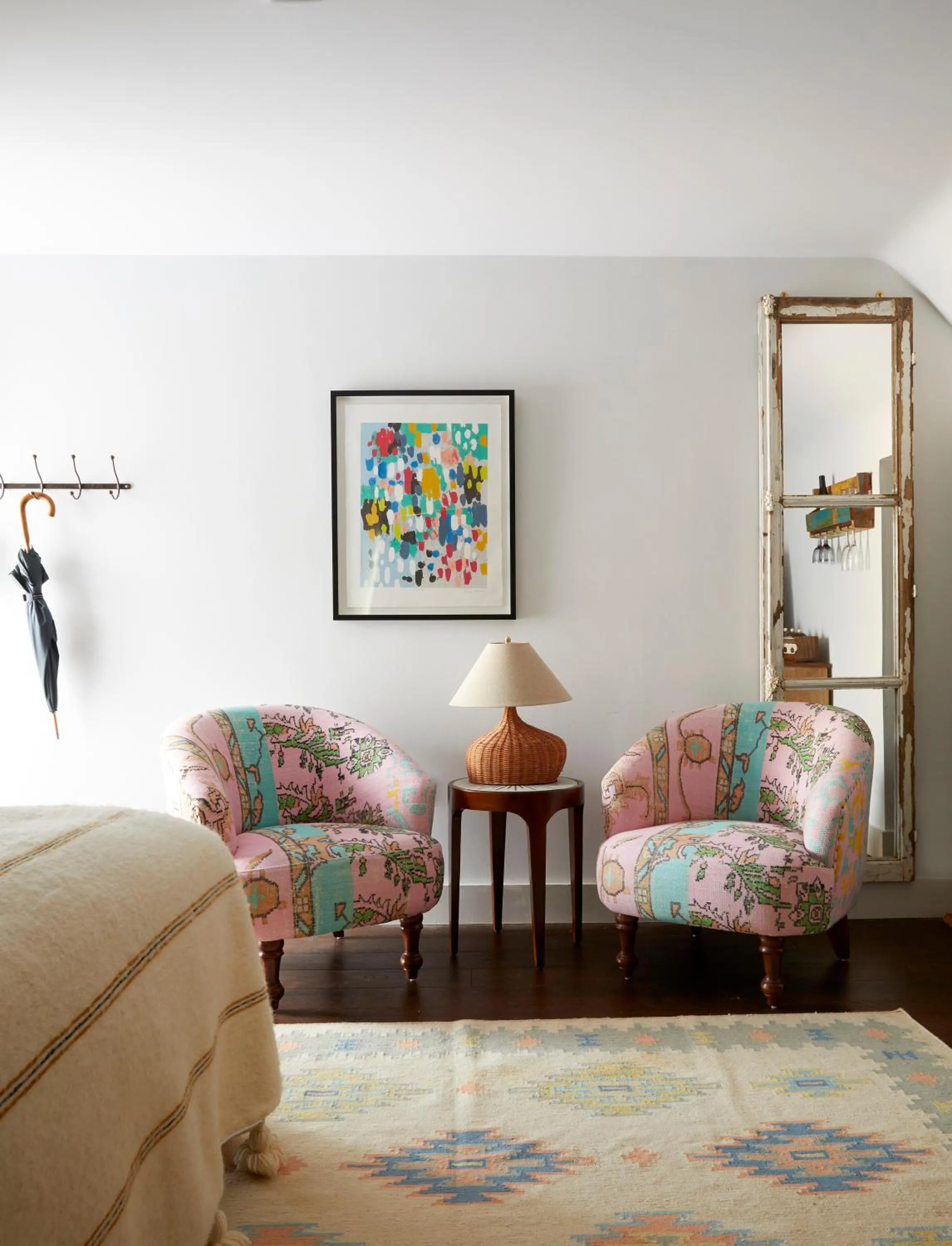 Decorative detail in Artist Residence Oxfordshire