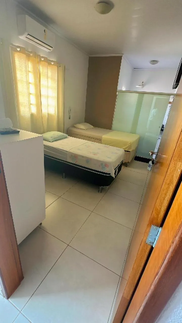 Bed in Hotel Pousada Aeroporto