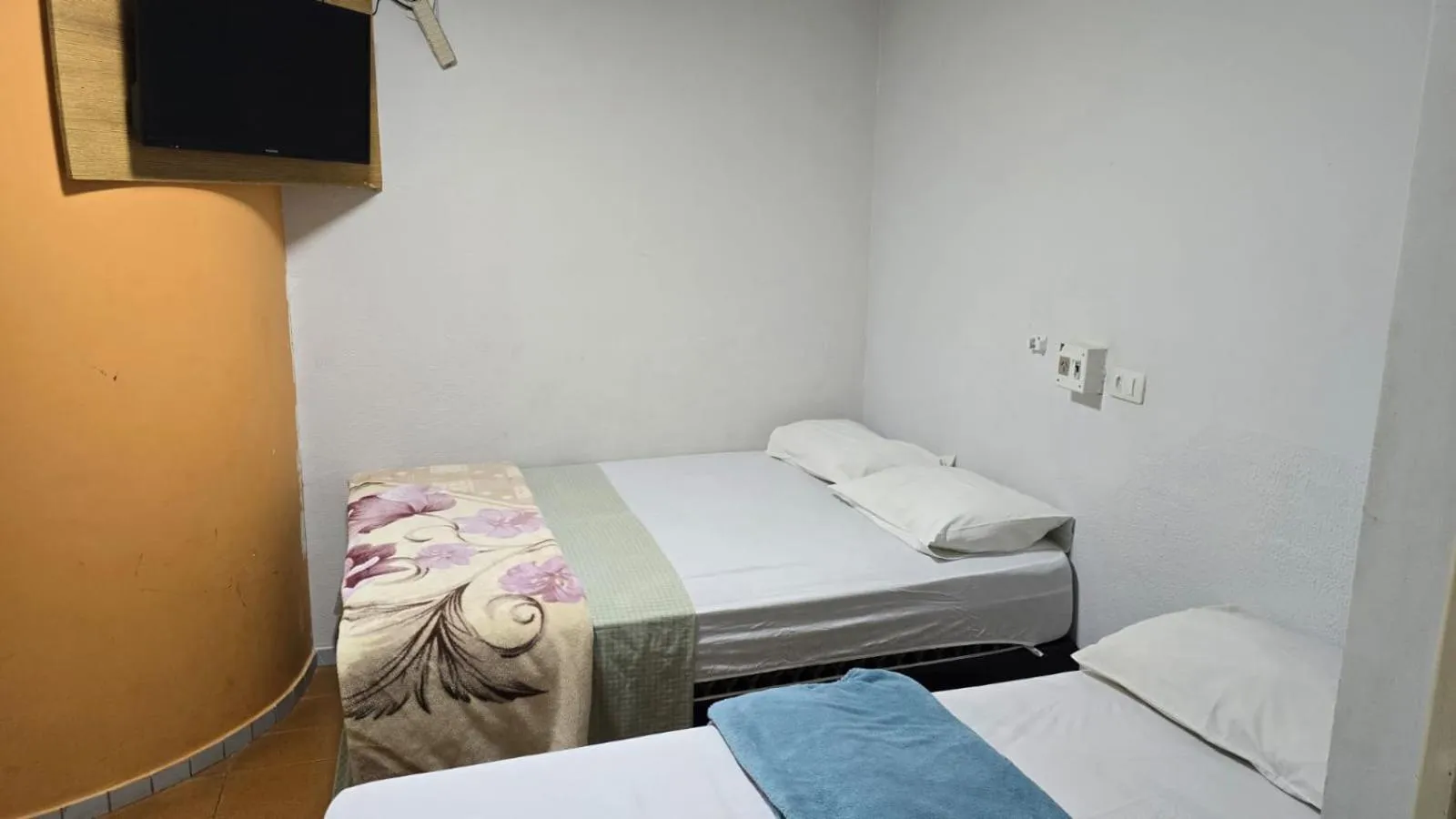 Bed in Hotel Pousada Aeroporto