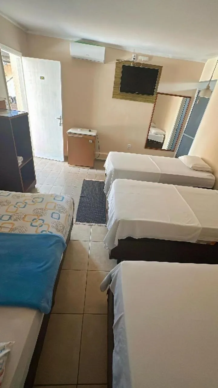 Bed in Hotel Pousada Aeroporto