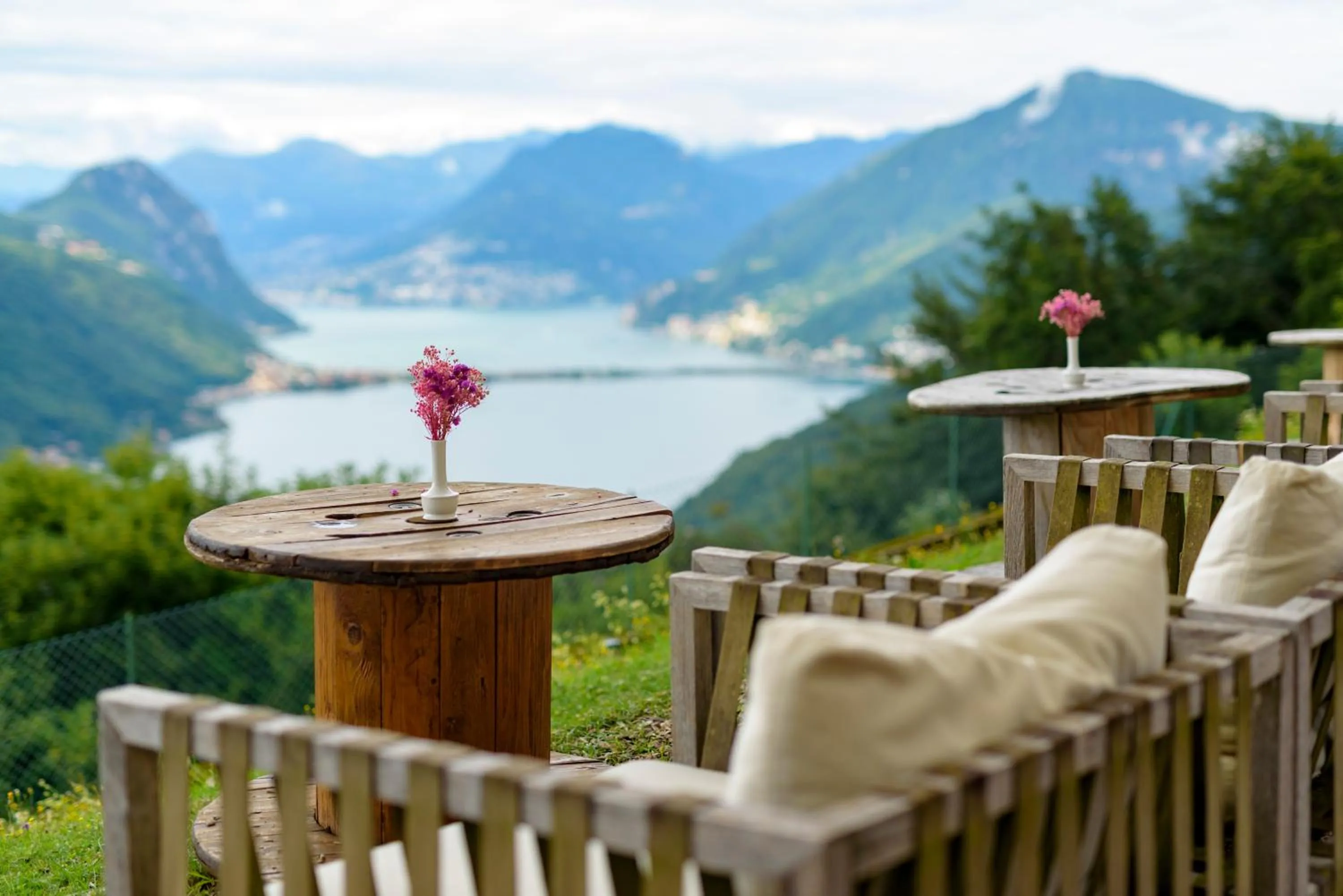Balcony/Terrace in Hotel Serpiano