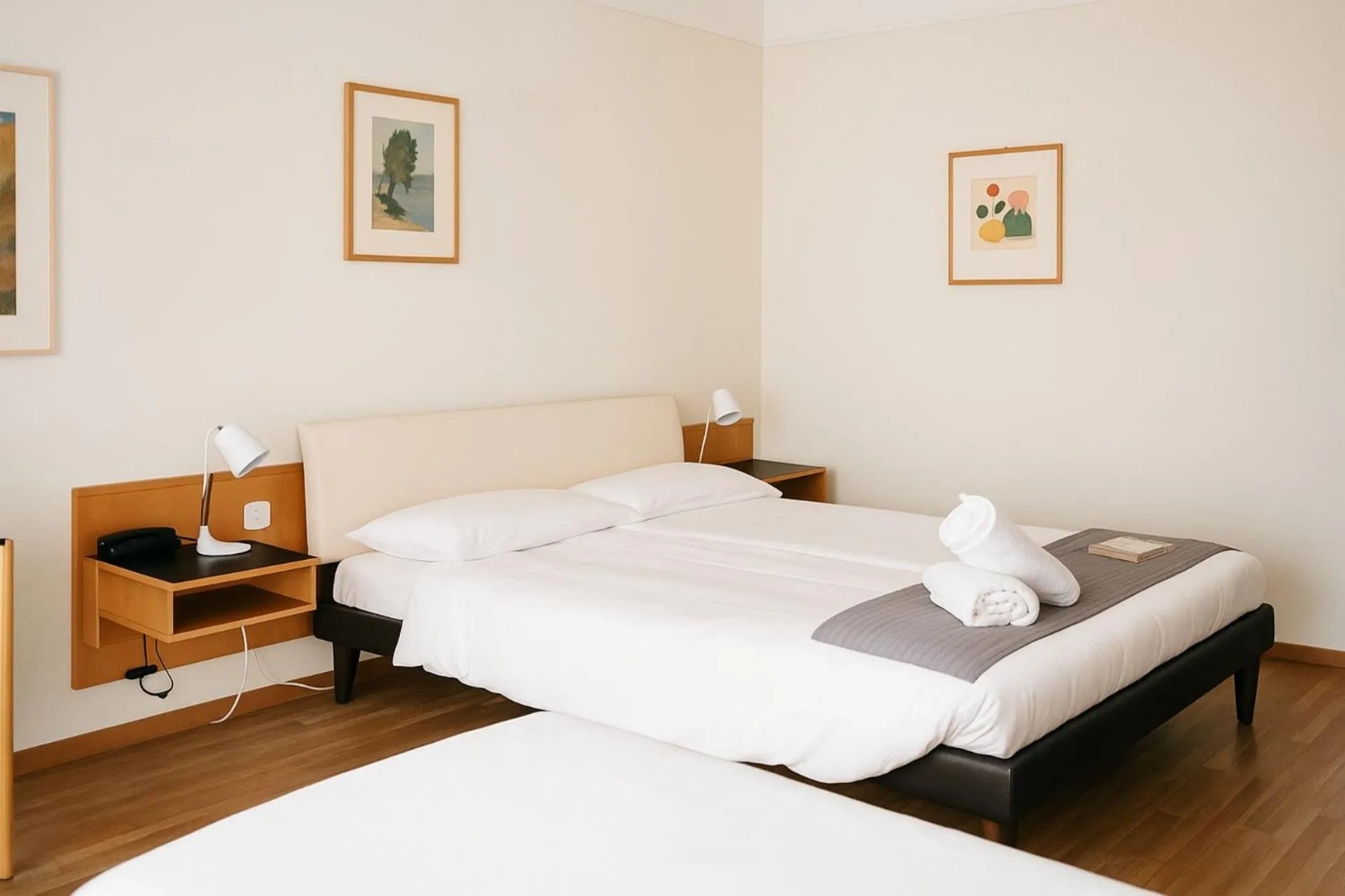 Bedroom, Bed in Hotel Serpiano