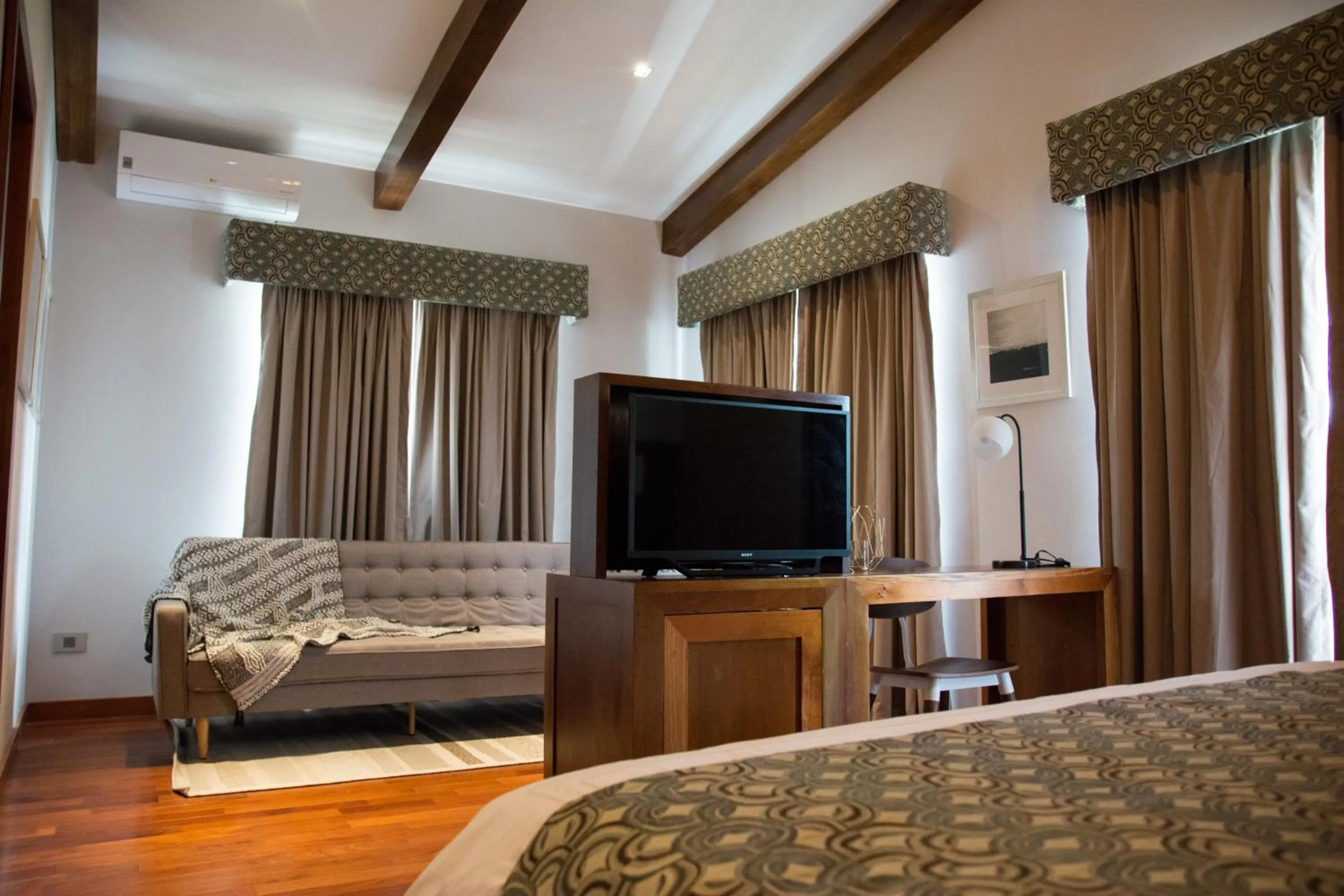 TV and multimedia, Bed in Los Brezos Hotel Boutique