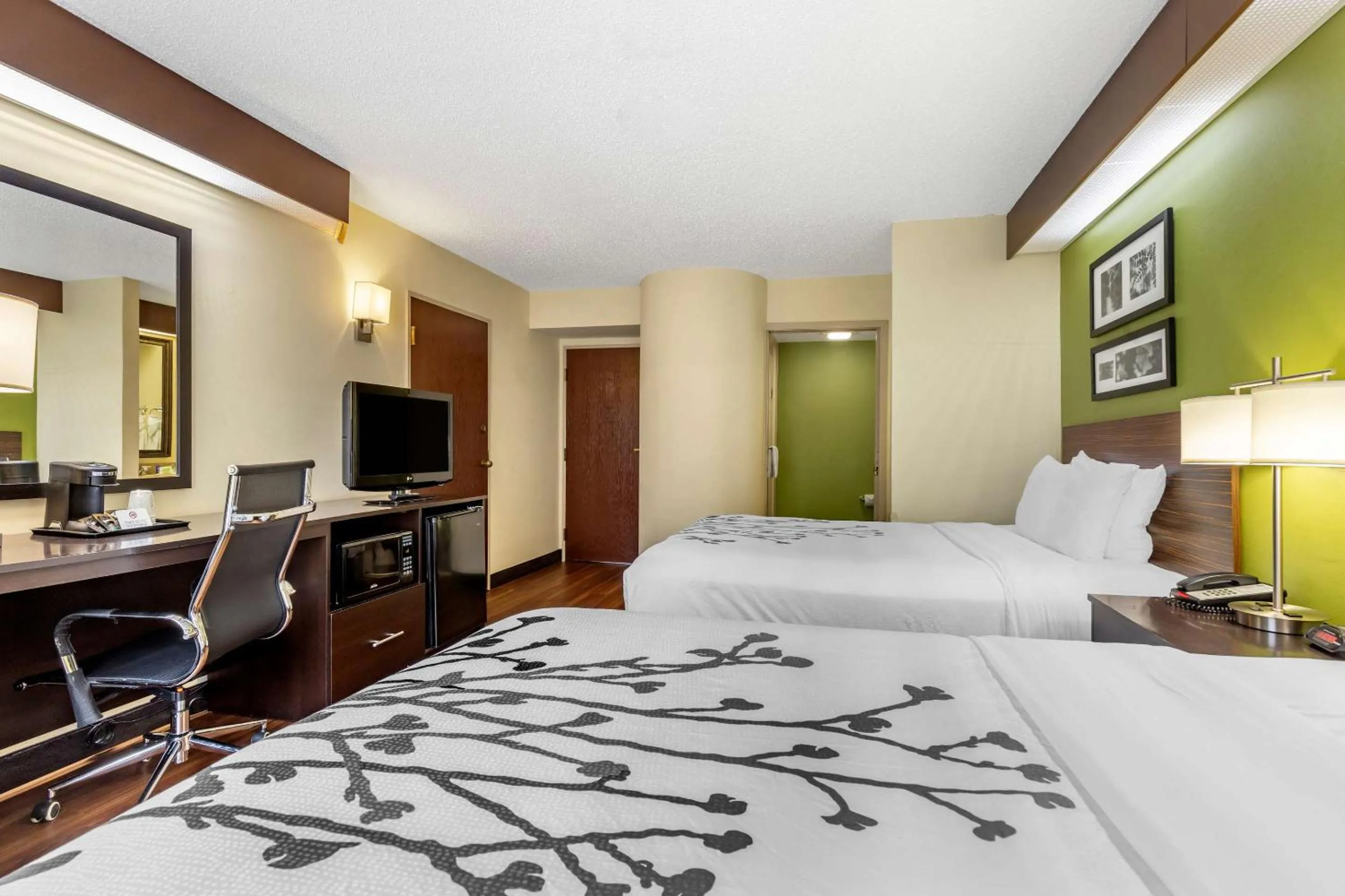 Bedroom, Bed in Sleep Inn Matthews-Charlotte