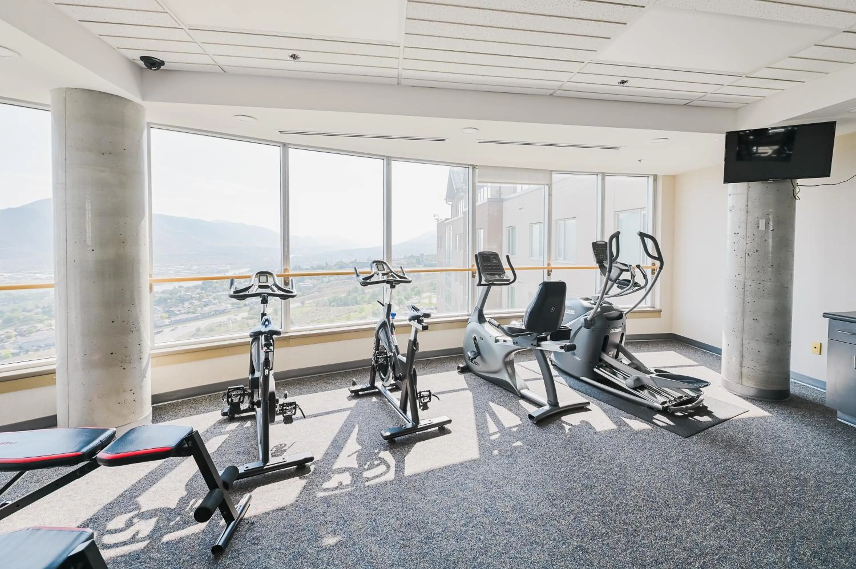 Fitness centre/facilities in Residence & Conference Centre - Kamloops
