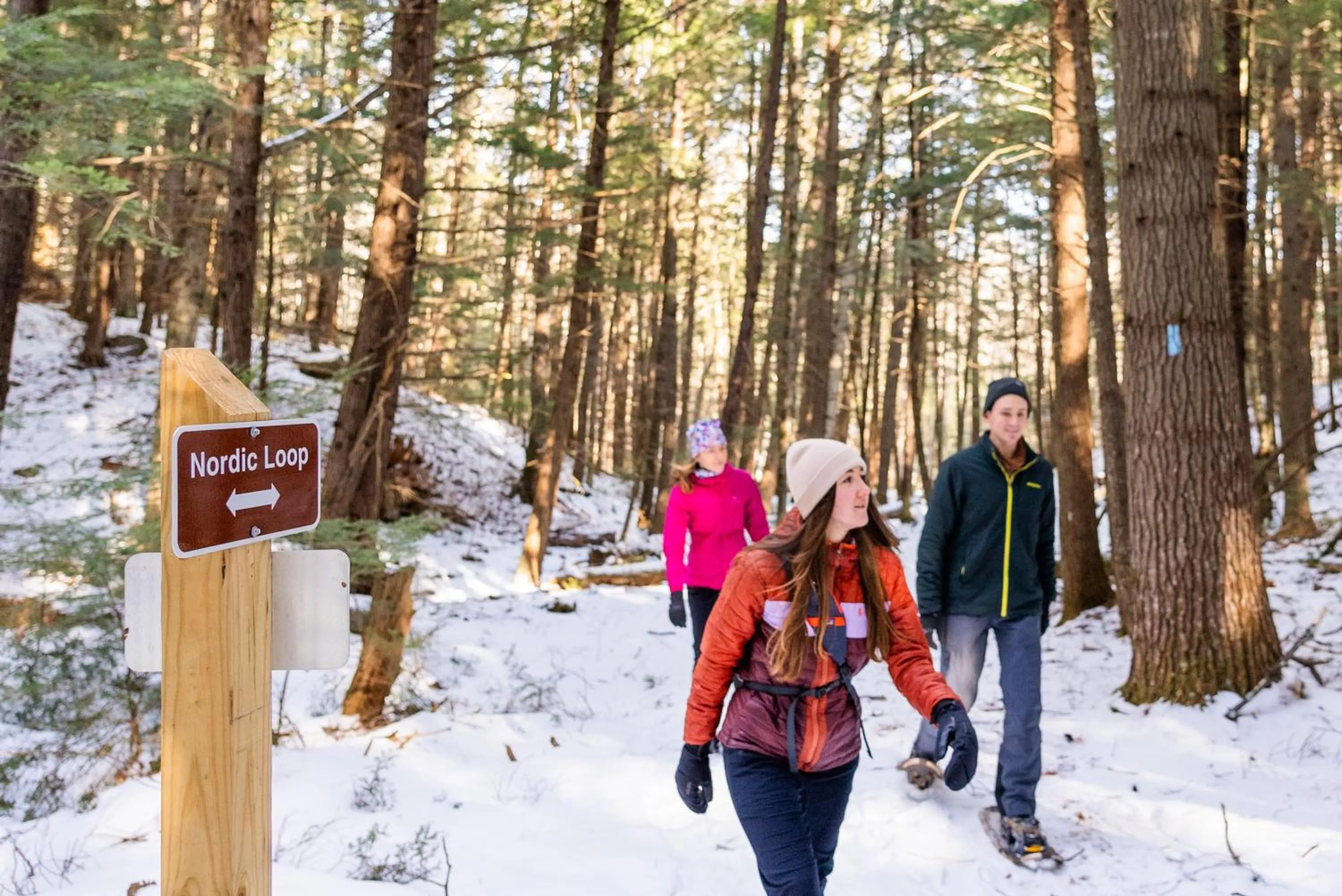 Hiking in Nordic Village Condominium Resort