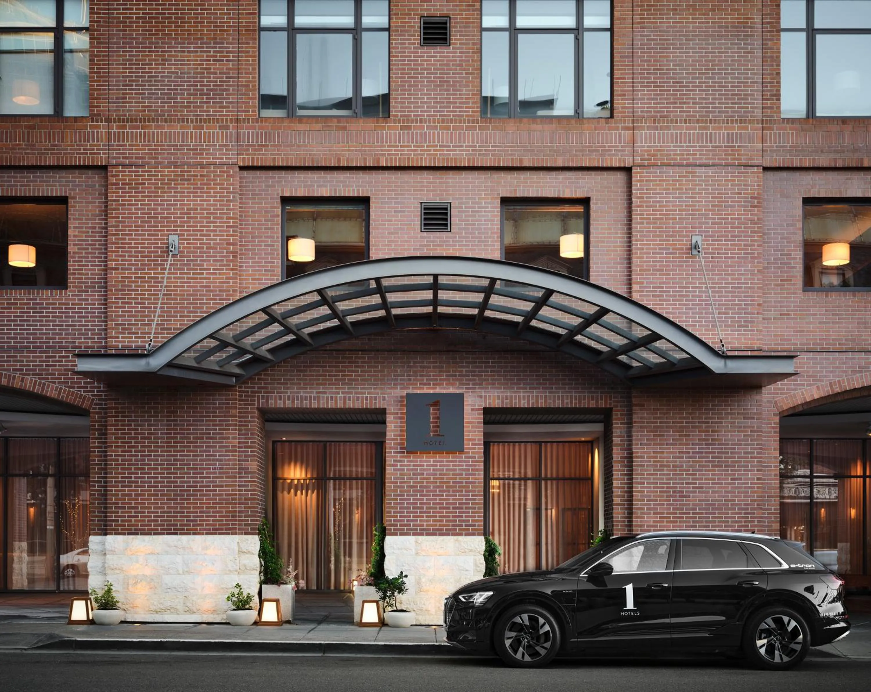 Property building in 1 Hotel San Francisco