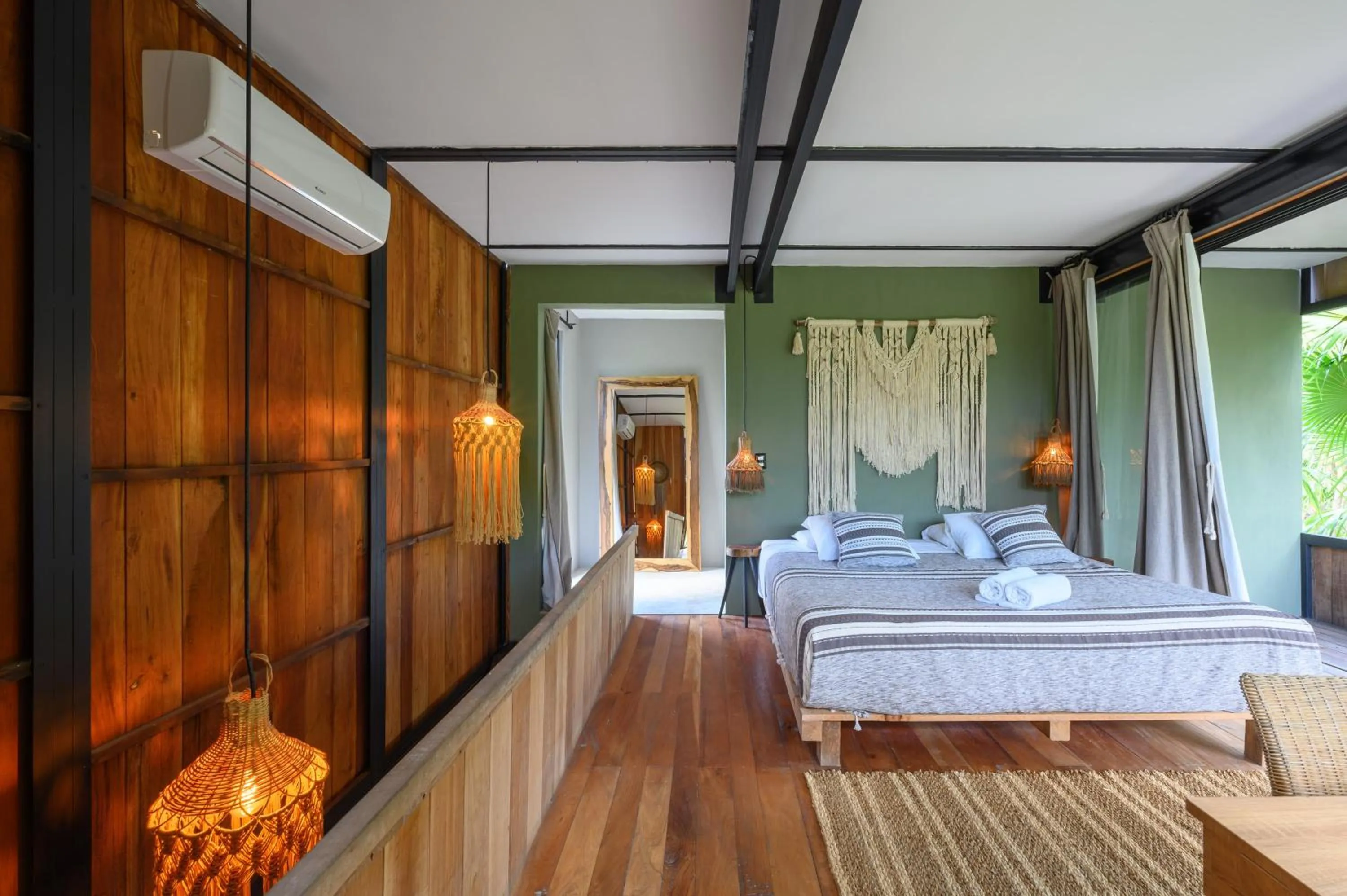 Bed in Vida Silvestre Tulum