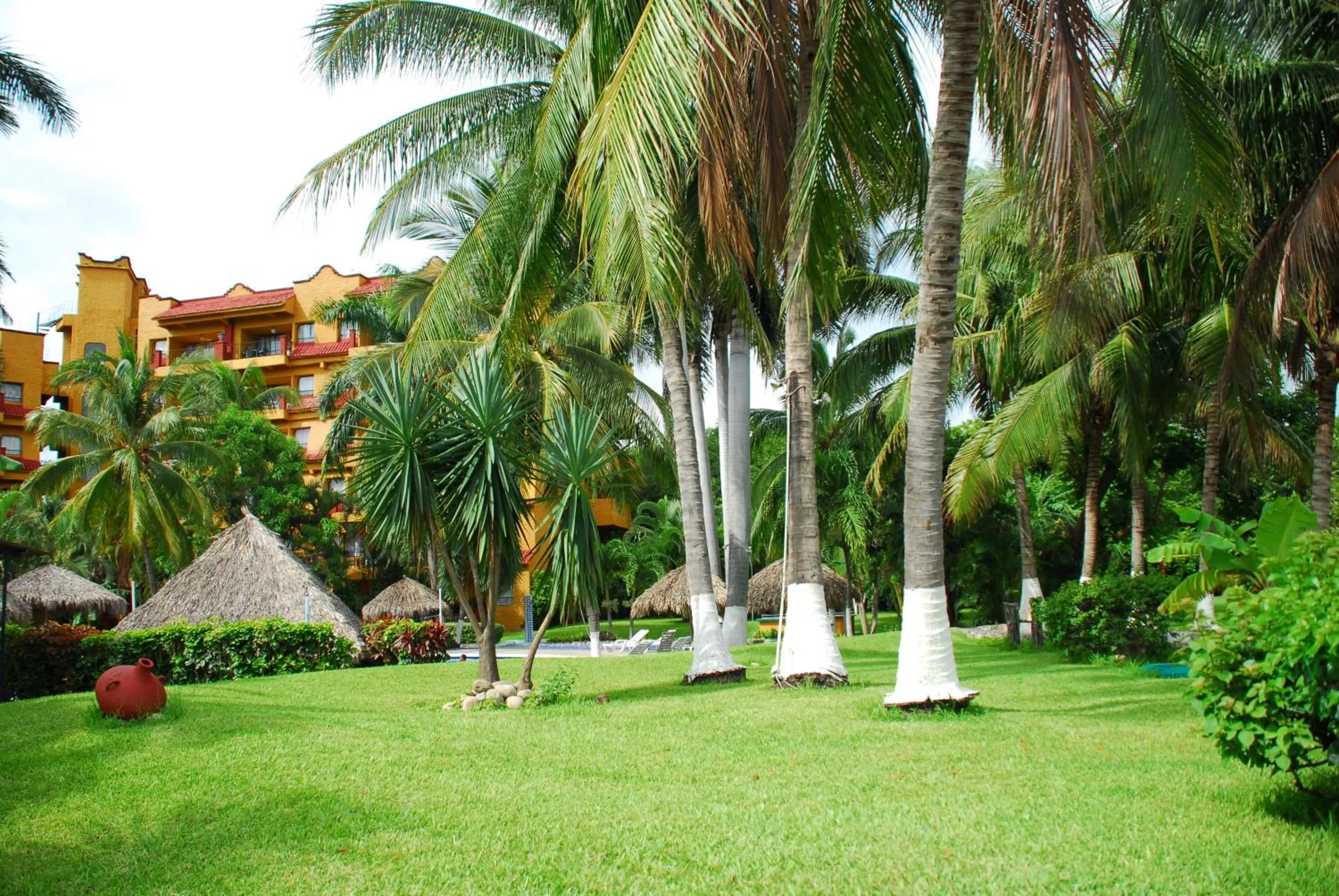 Garden in Hotel Puerta Del Mar Ixtapa